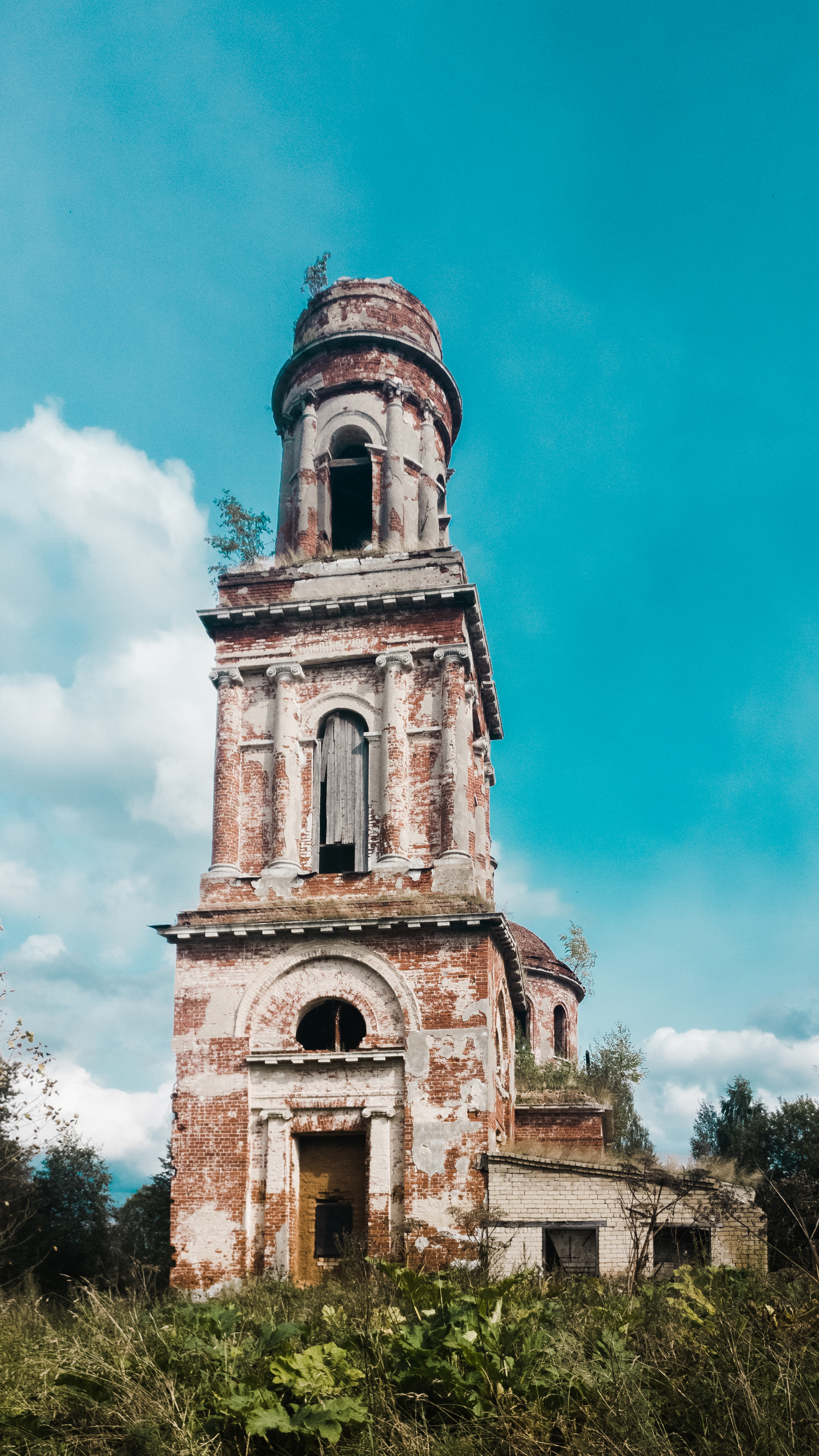 Two abandoned churches in the Tver region - My, The photo, Church, Abandoned, Tver region, Temple, Longpost, Video