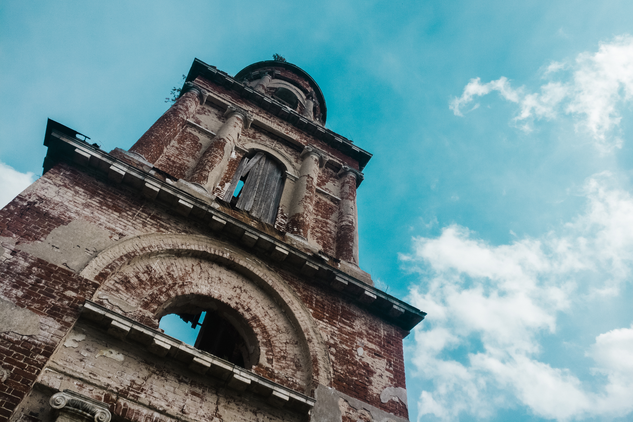 Two abandoned churches in the Tver region - My, The photo, Church, Abandoned, Tver region, Temple, Longpost, Video