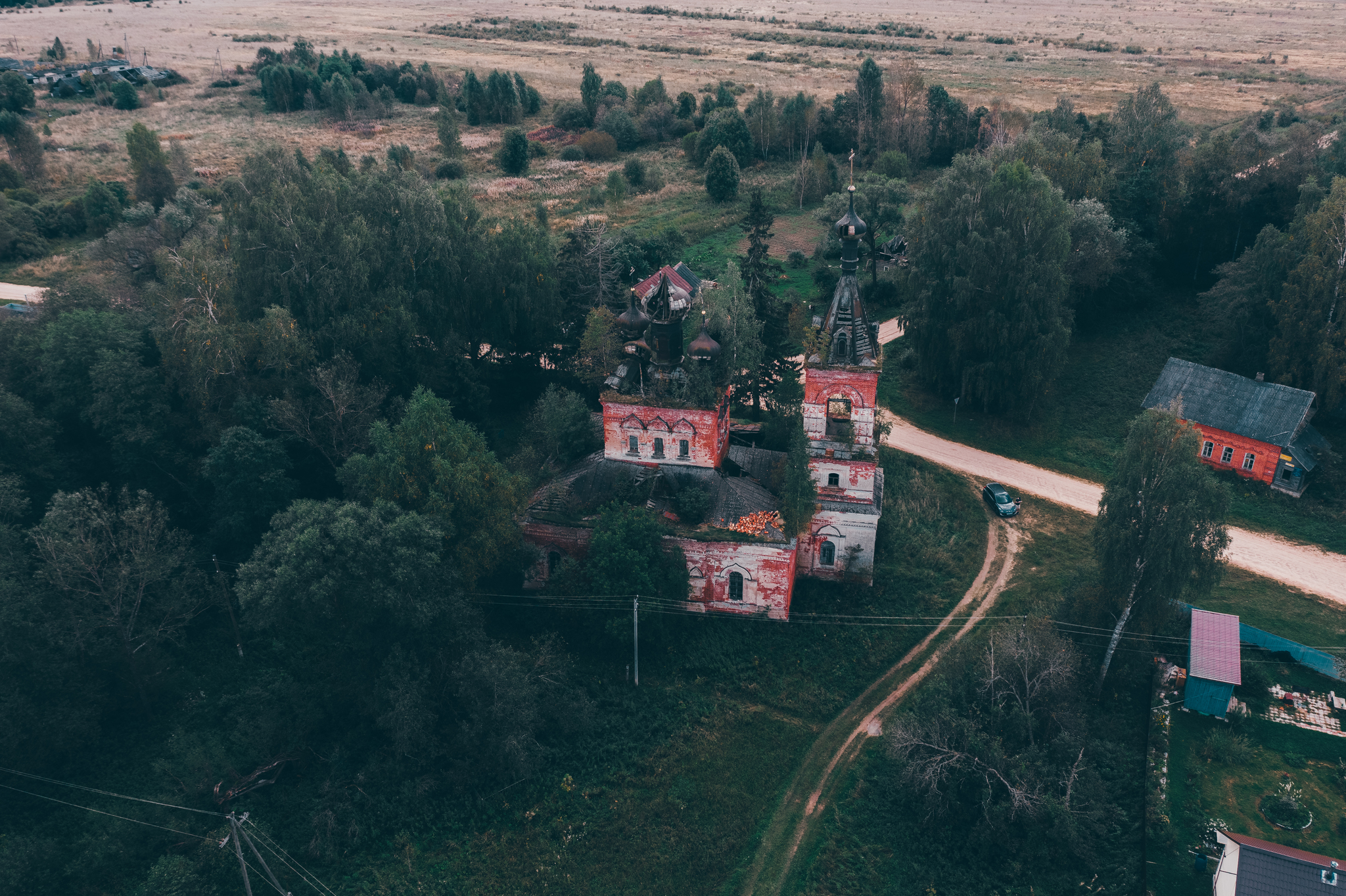 Two abandoned churches in the Tver region - My, The photo, Church, Abandoned, Tver region, Temple, Longpost, Video