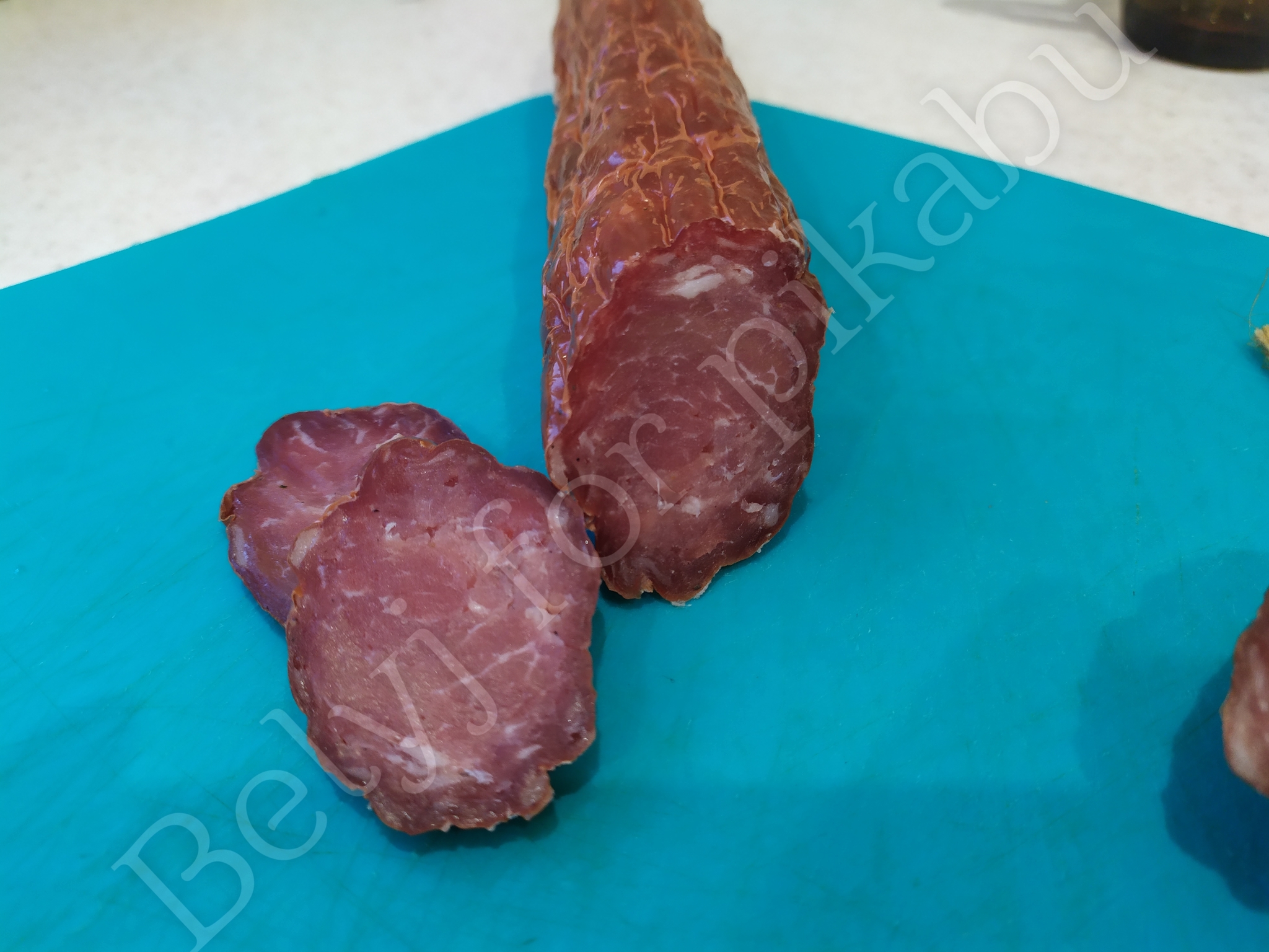 Like Black Forest raw smoked - My, Sausage, Meat, Smoking, Longpost, Recipe