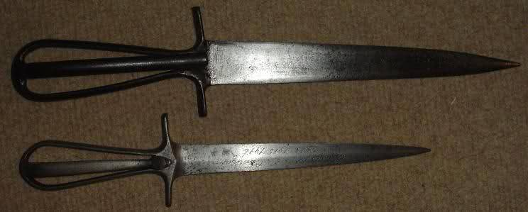 French trench knives - Knife, Trenches, World War I, Longpost