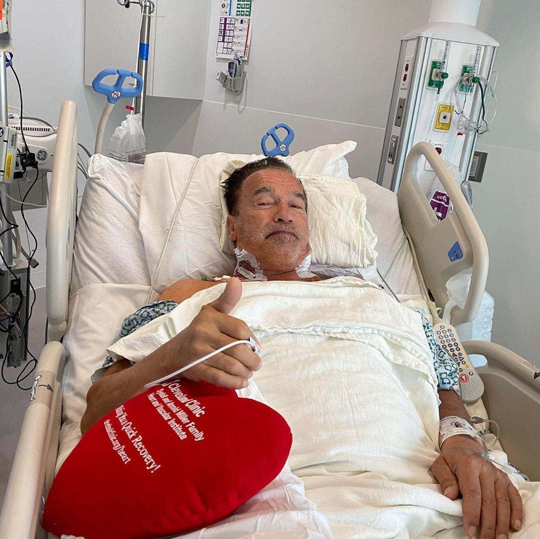 Arnie had his aortic valve replaced - Arnold Schwarzenegger, Operation, Heart, Longpost, Actors and actresses, Celebrities