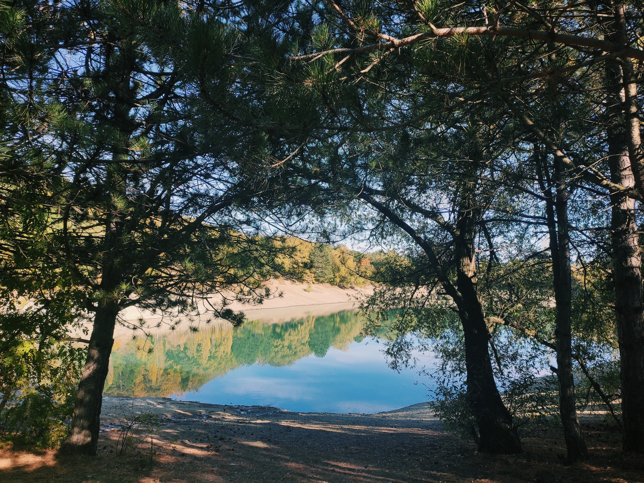 Turquoise Lake. Crimea - My, Crimea, Walk, Longpost