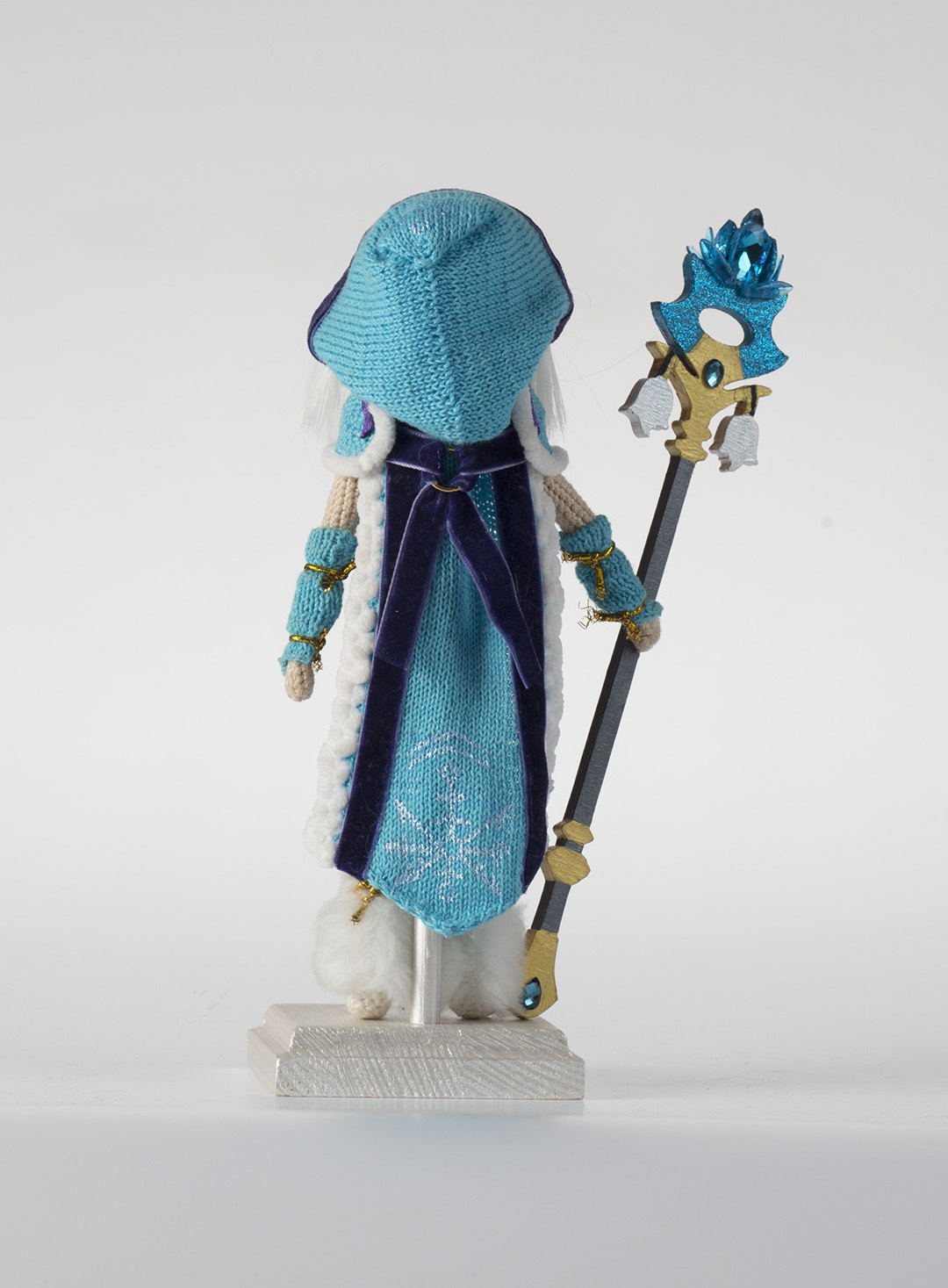 Crystal Maiden - My, Dota 2, Doll, With your own hands, Handmade, Crystal maiden, Cm, Longpost, Needlework without process