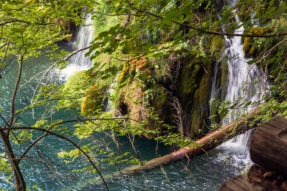 Waterfalls, waterfalls... Photo walker. Croatia - My, Waterfall, Lake, Croatia, Plitvice Lakes, Longpost, Nature