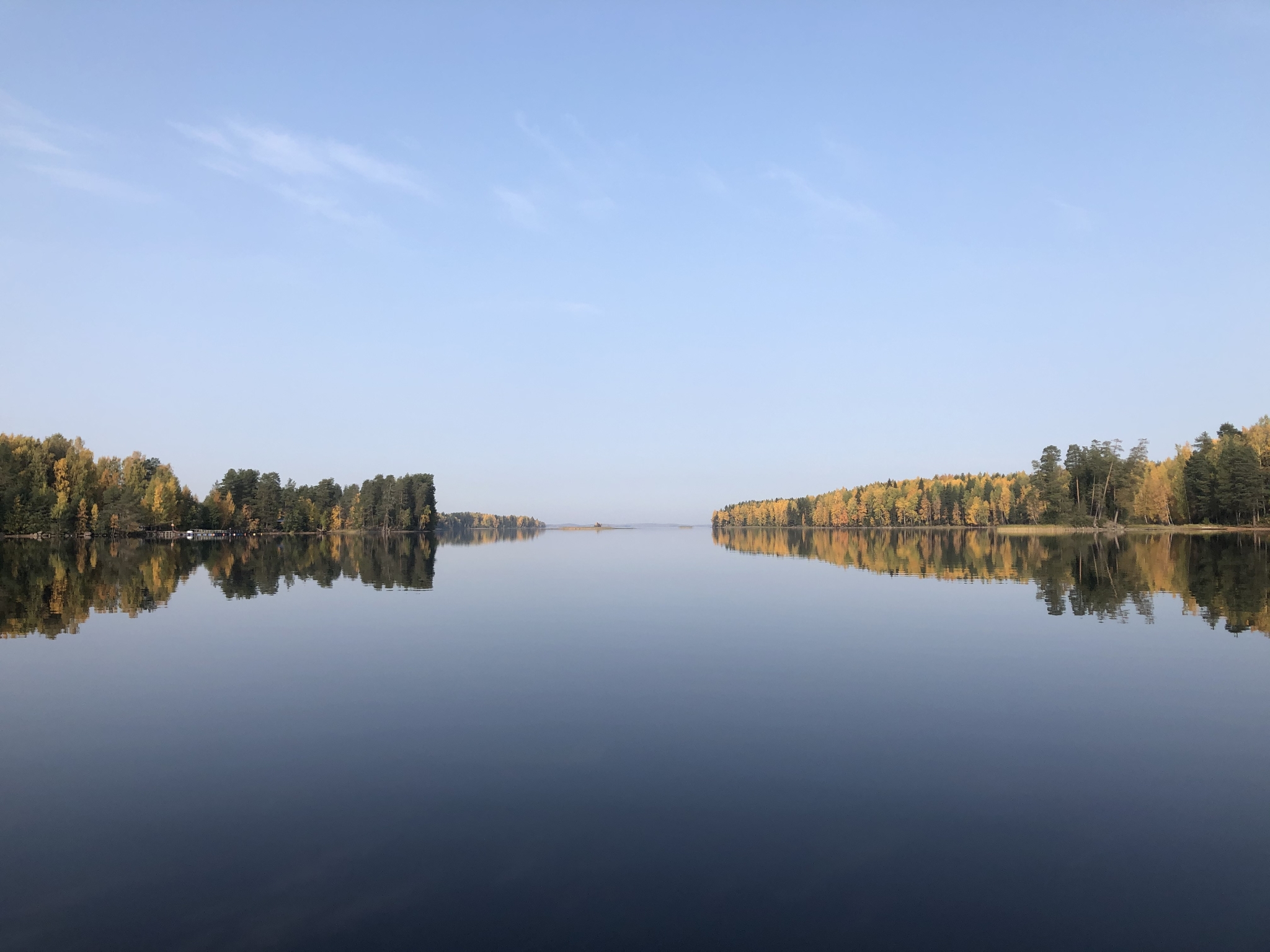 Карелия. Зазеркалье Сандала - Моё, Карелия, Сандал, Осень