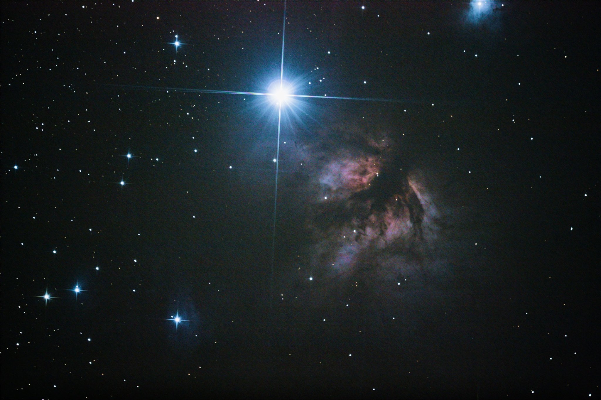 Flame Nebula (NGC 2024) - My, Astrophoto, Space