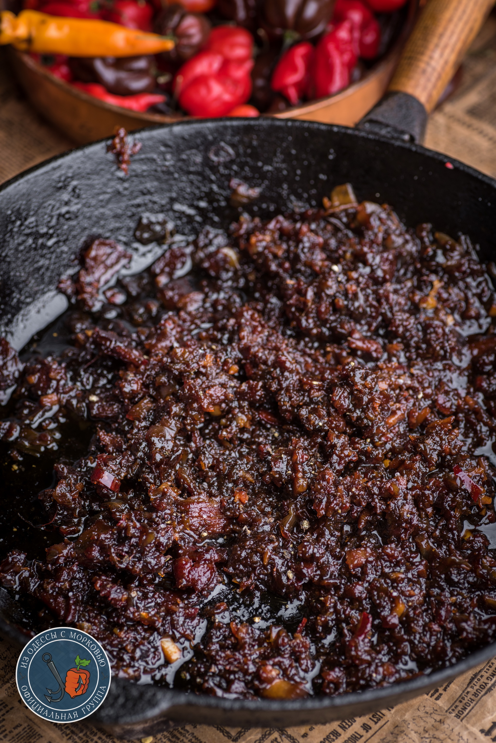 Incomparable Bacon Jam - My, From Odessa with carrots, Cooking, Food, The photo, Recipe, Longpost, Snack, Bacon