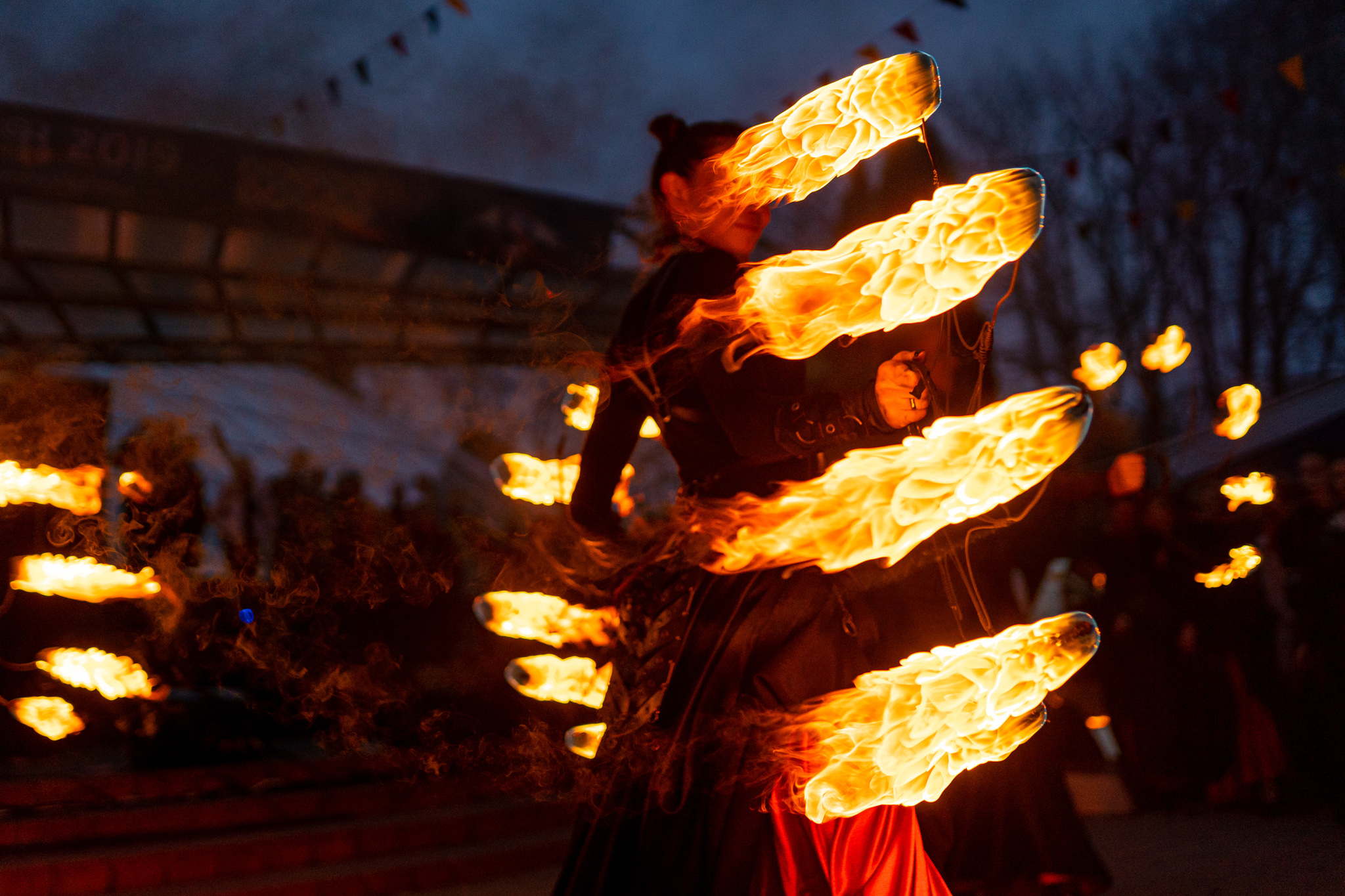 Samhain (Celtic Halloween) - My, Friday tag is mine, Samhain, Halloween, Holidays, The photo, Reportage, Celts, Fire, Longpost