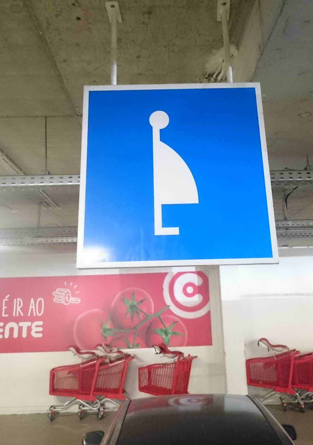 And so it happens: parking for pregnant women - My, Parking, Road sign, Pregnancy