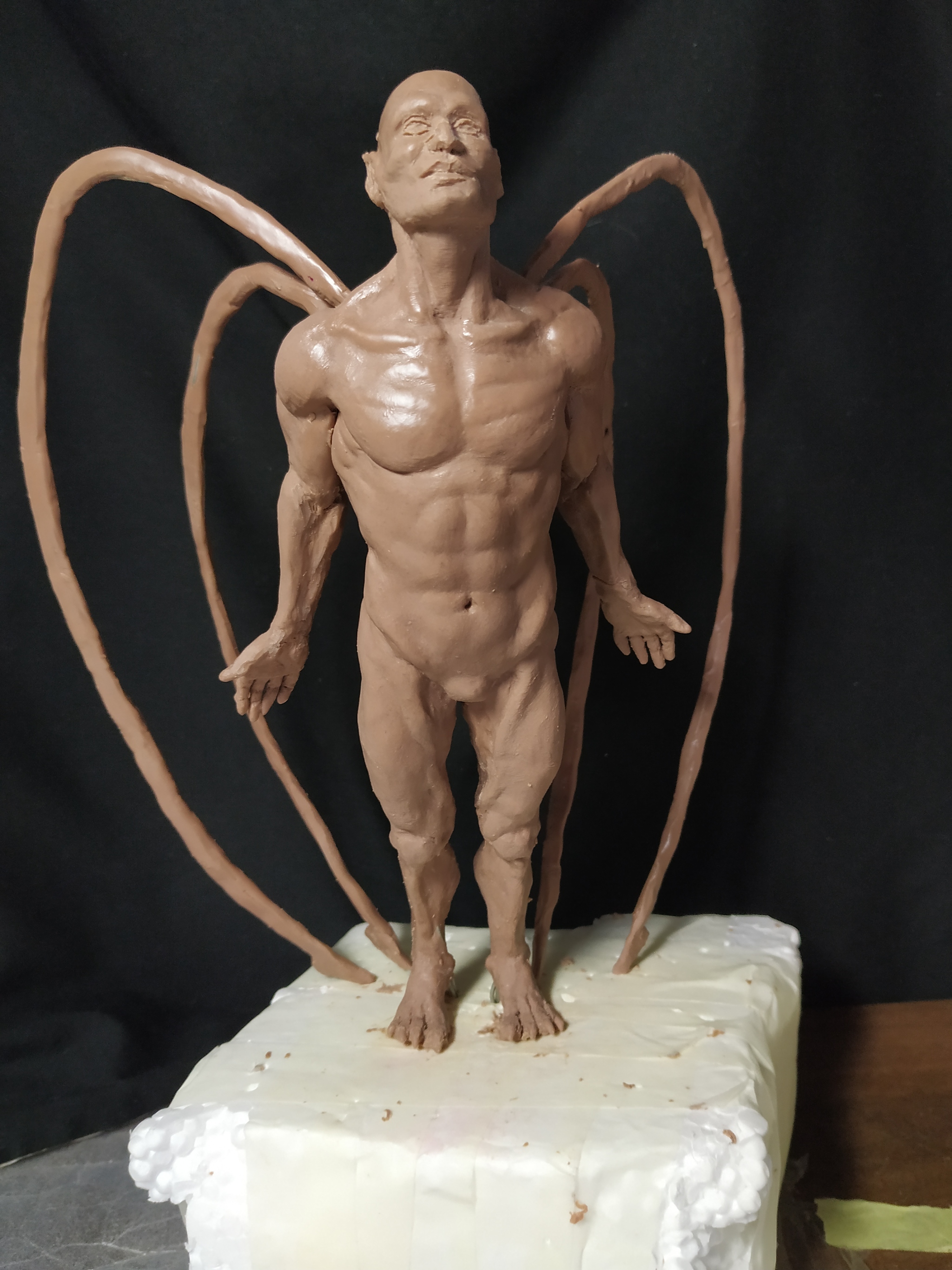 Modeling from monster clay - My, Plasticine, Hobby, Needlework without process, Figurines, Longpost