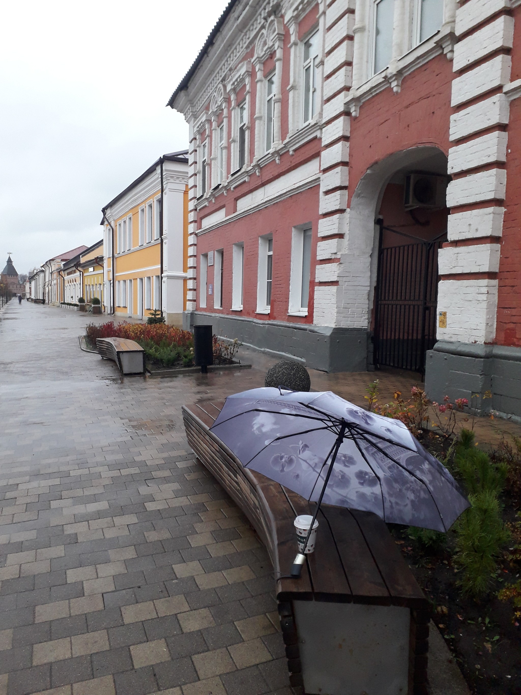 Дождливая осенняя Тула - Моё, Тула, Осень, Дождь, Город, Длиннопост, Фотография