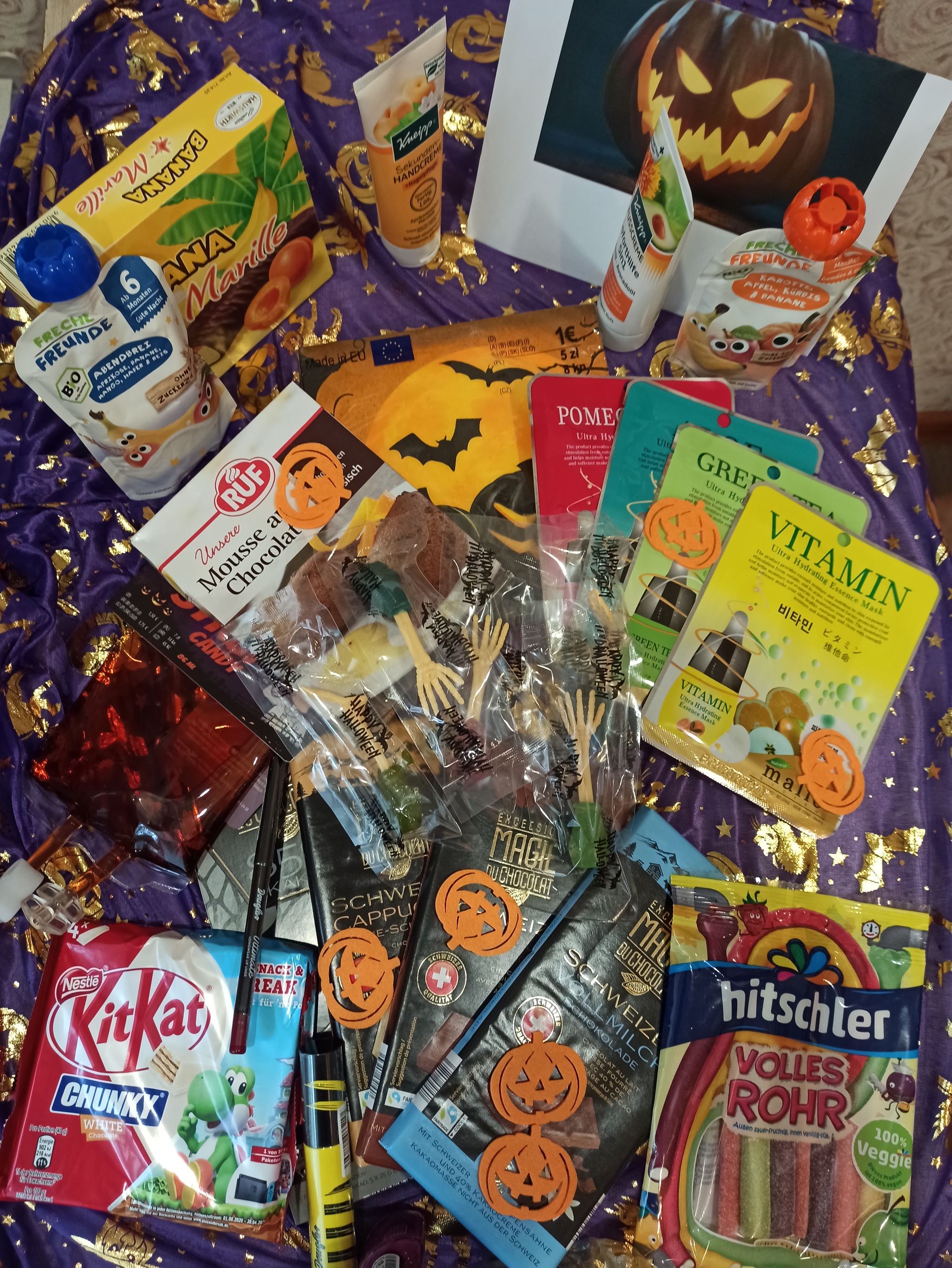 Halloween: Germany-Volgograd! - My, Gift exchange, Report, Longpost, Gift exchange report