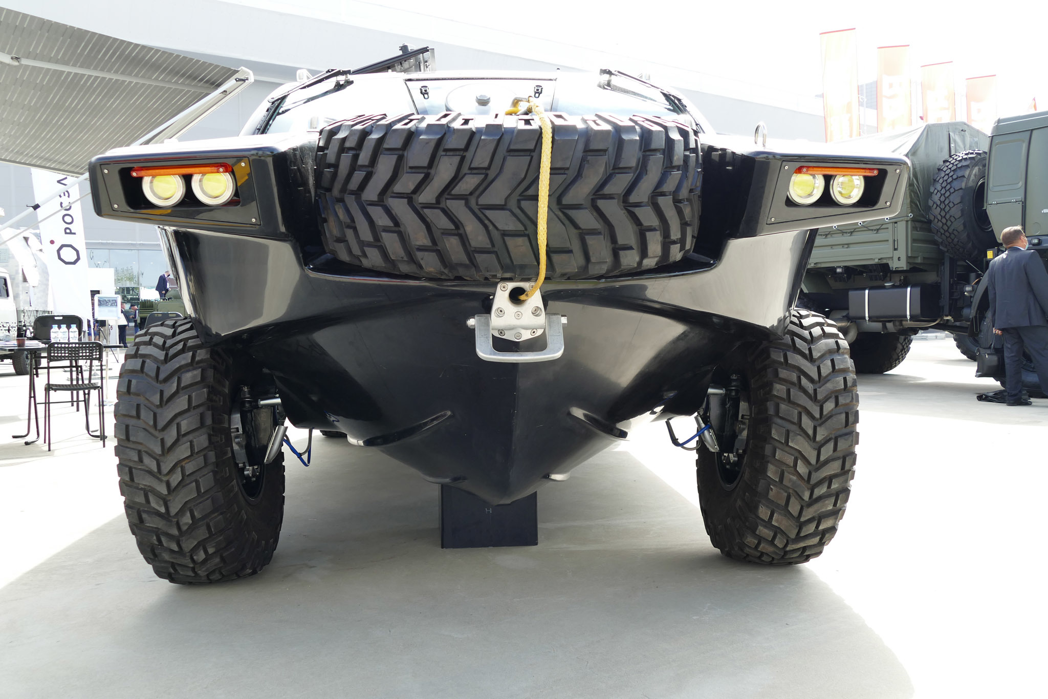 Drozd at the military-technical forum Army-2020 - Amphibious all-terrain vehicle, Amphibian, Longpost, Army