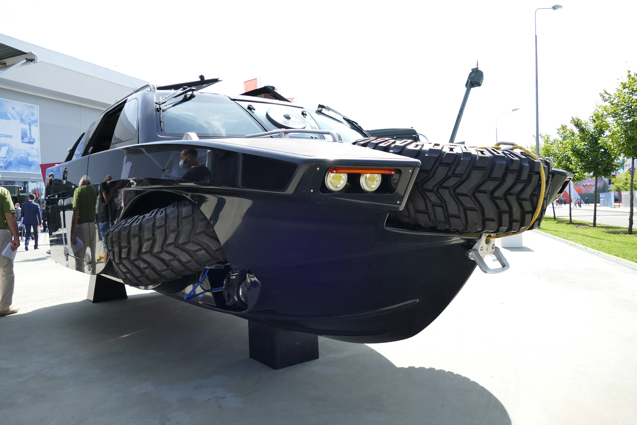 Drozd at the military-technical forum Army-2020 - Amphibious all-terrain vehicle, Amphibian, Longpost, Army