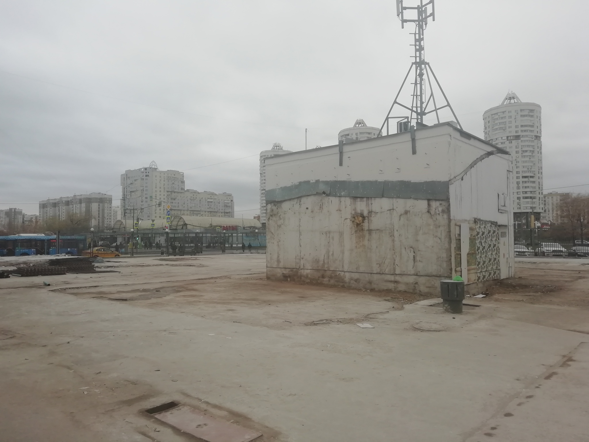 Moscow. Demolition of the Bars-2 market in Maryino - Politics, Negative, Maryino, Market, Sergei Sobyanin, Road, Longpost