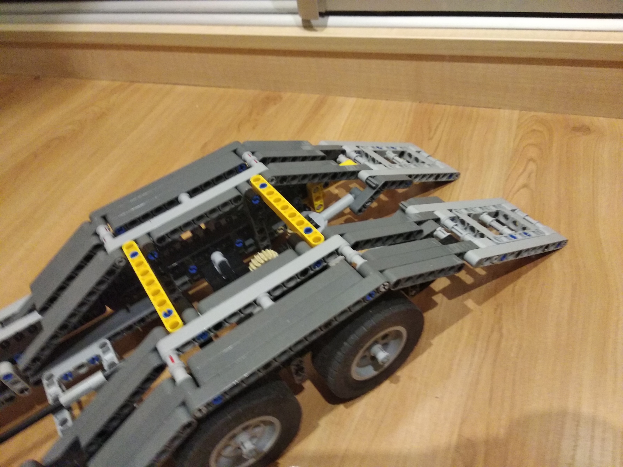 Flatbed truck - My, Constructor, Lego technic, Longpost