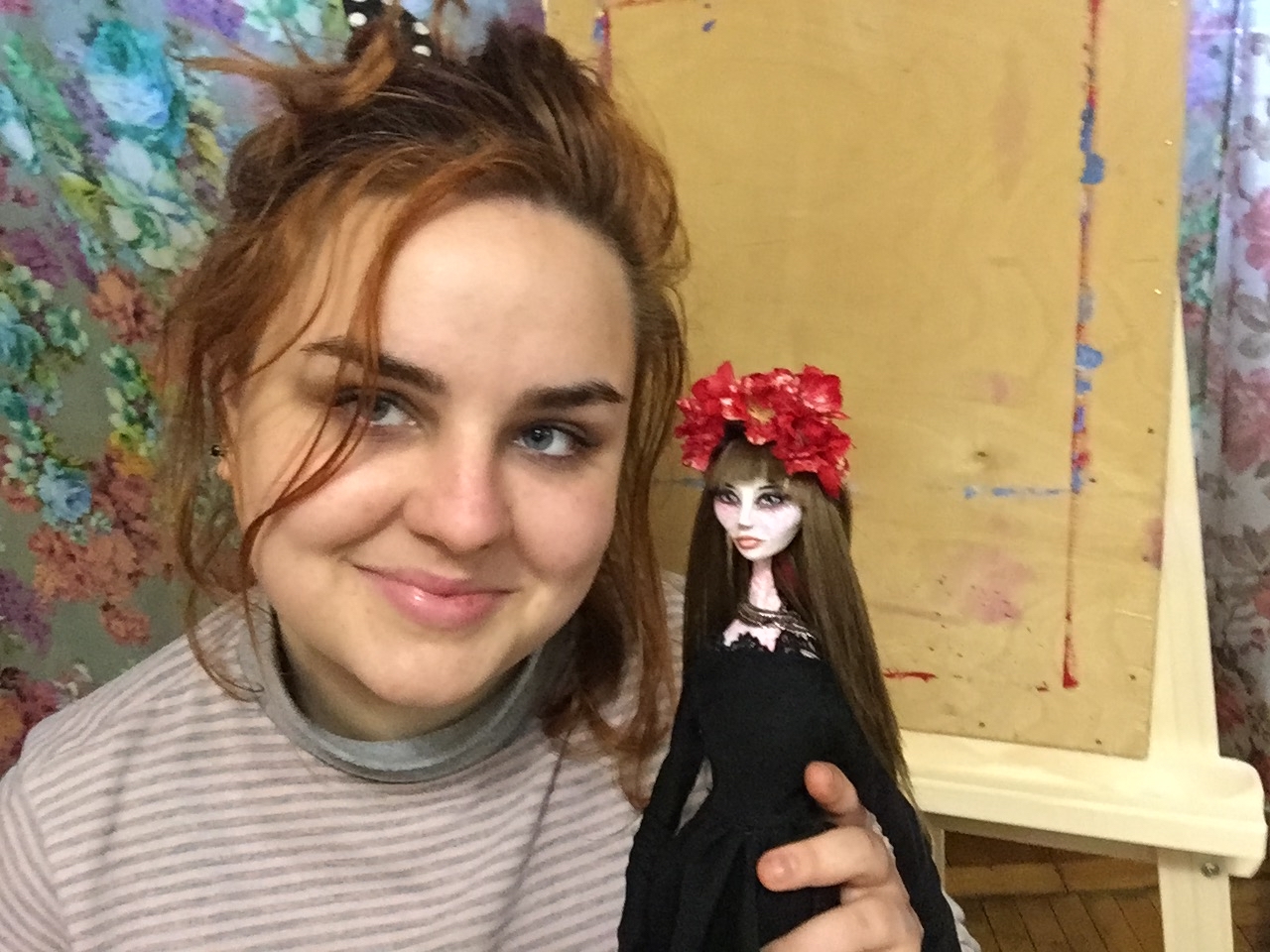 I wanted to tell you how I came to the doll and what I strive for in the end - My, Interior doll, Handmade dolls, Doll, Portrait doll, Longpost