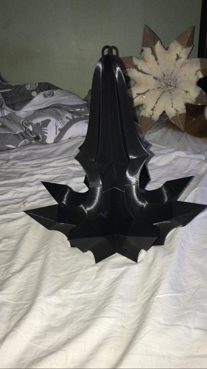 Morgenstern (club) of the necromancer king from the film “The Lord of the Rings” - My, Nazgul, Lord of the Rings, Mace, Cosplay, 3D, 3D печать, 3D printer, Morgenstern, The photo, Photographer, Longpost