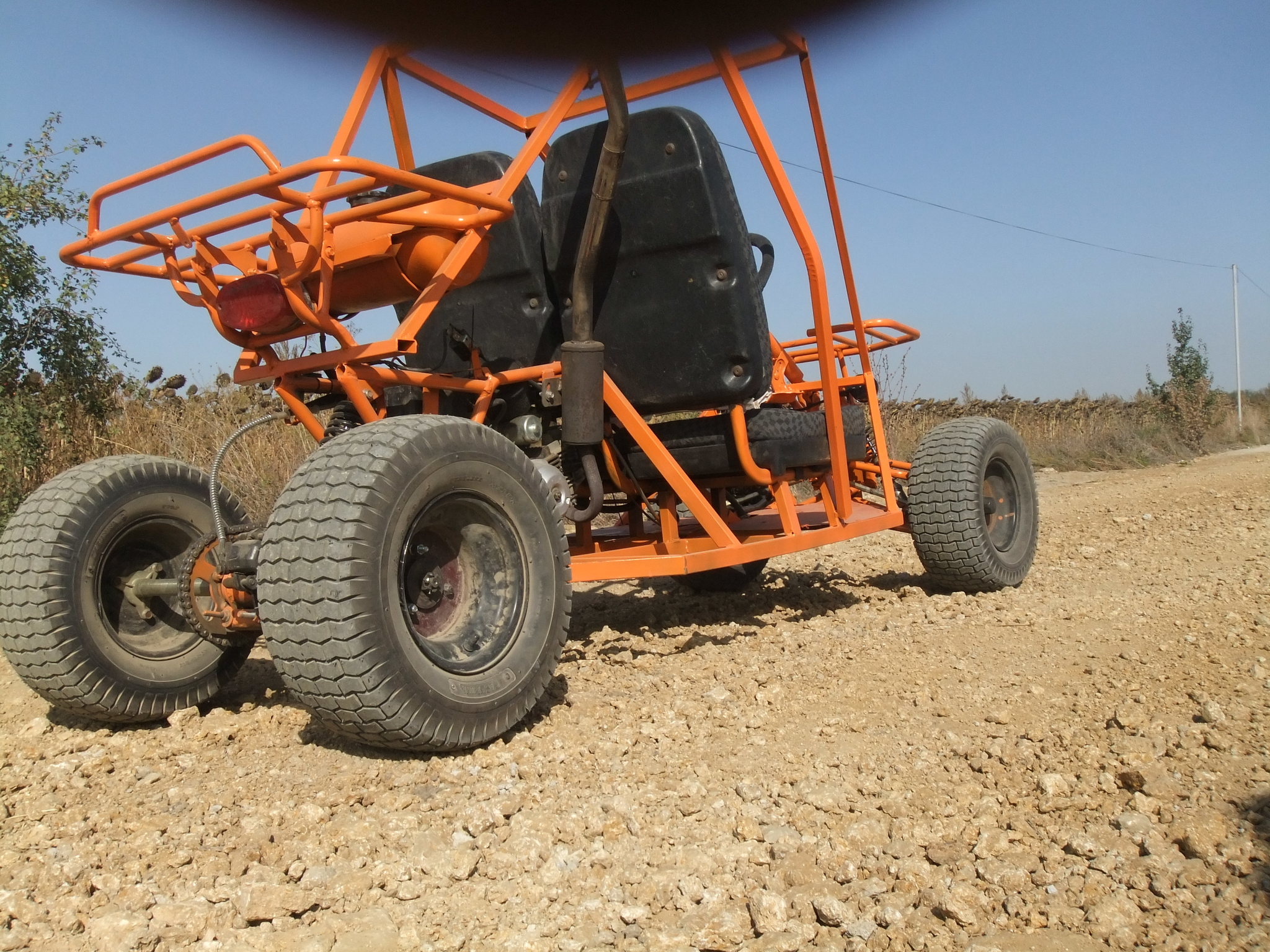 Building a custom-made children's buggy - My, Buggy, Homemade, ATV, For children, Video, Longpost