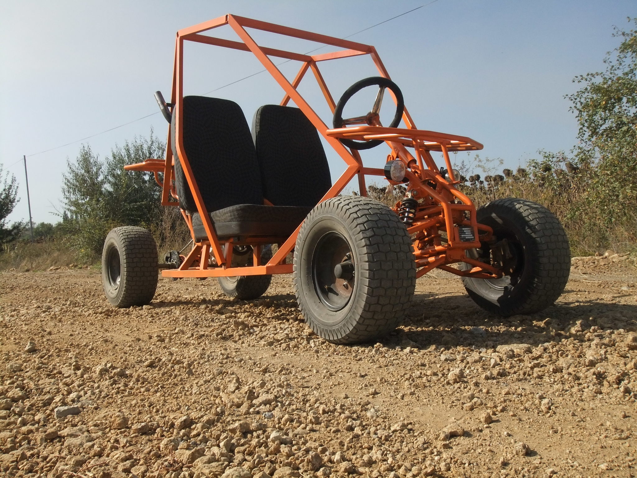 Building a custom-made children's buggy - My, Buggy, Homemade, ATV, For children, Video, Longpost