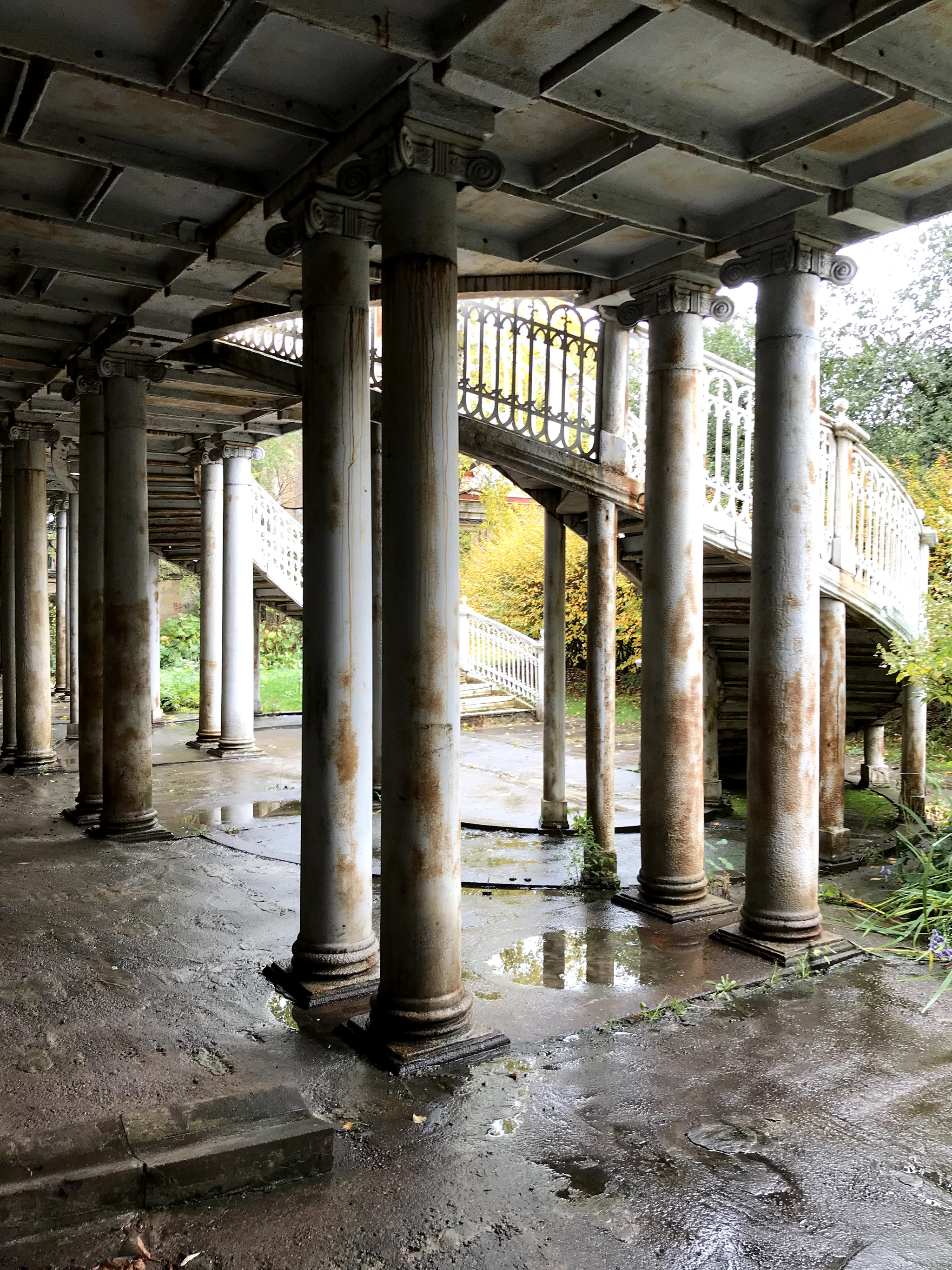 Staircase of the Demidov mansion - My, Demidov, Mansion, Manor, Saint Petersburg, Abandoned, Stairs, Longpost