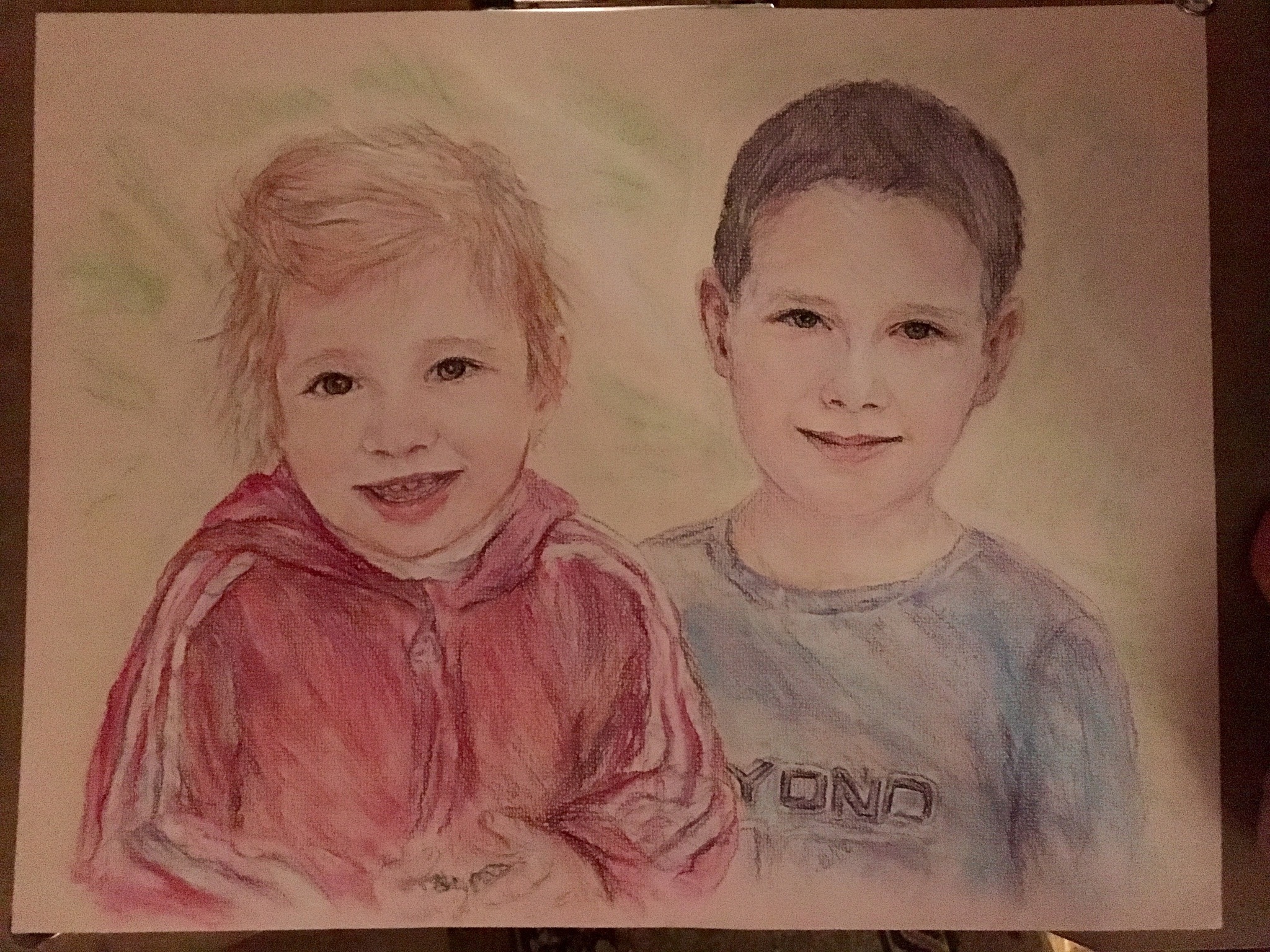 Portraits and more - My, Chalk drawing, Pastel crayons, Longpost, Drawing, Children