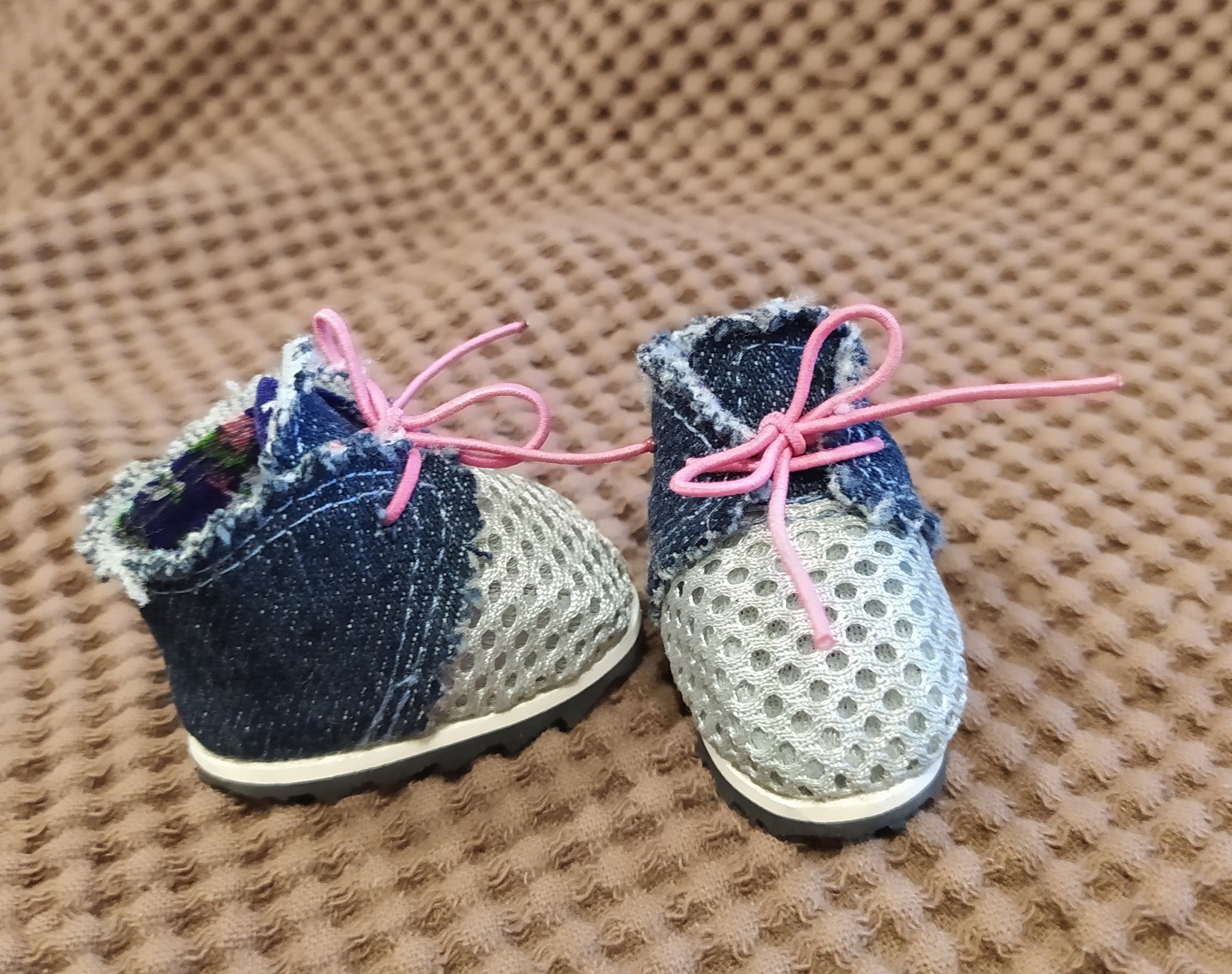 Mom makes shoes for dolls 3 - My, Needlework without process, Boots, Longpost