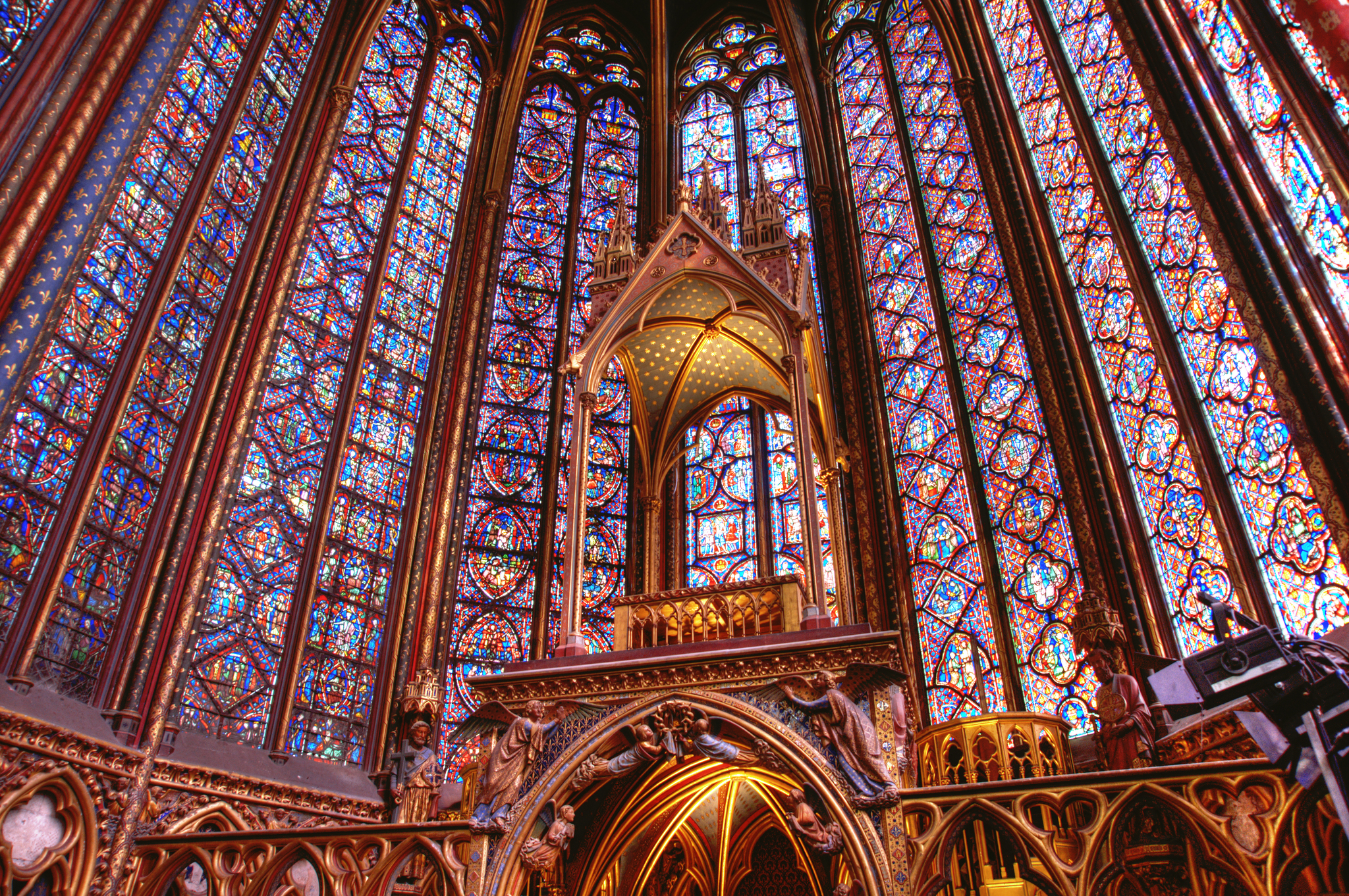 Holy Chapel (Sainte-Chapelle) - The photo, Cathedral, Longpost