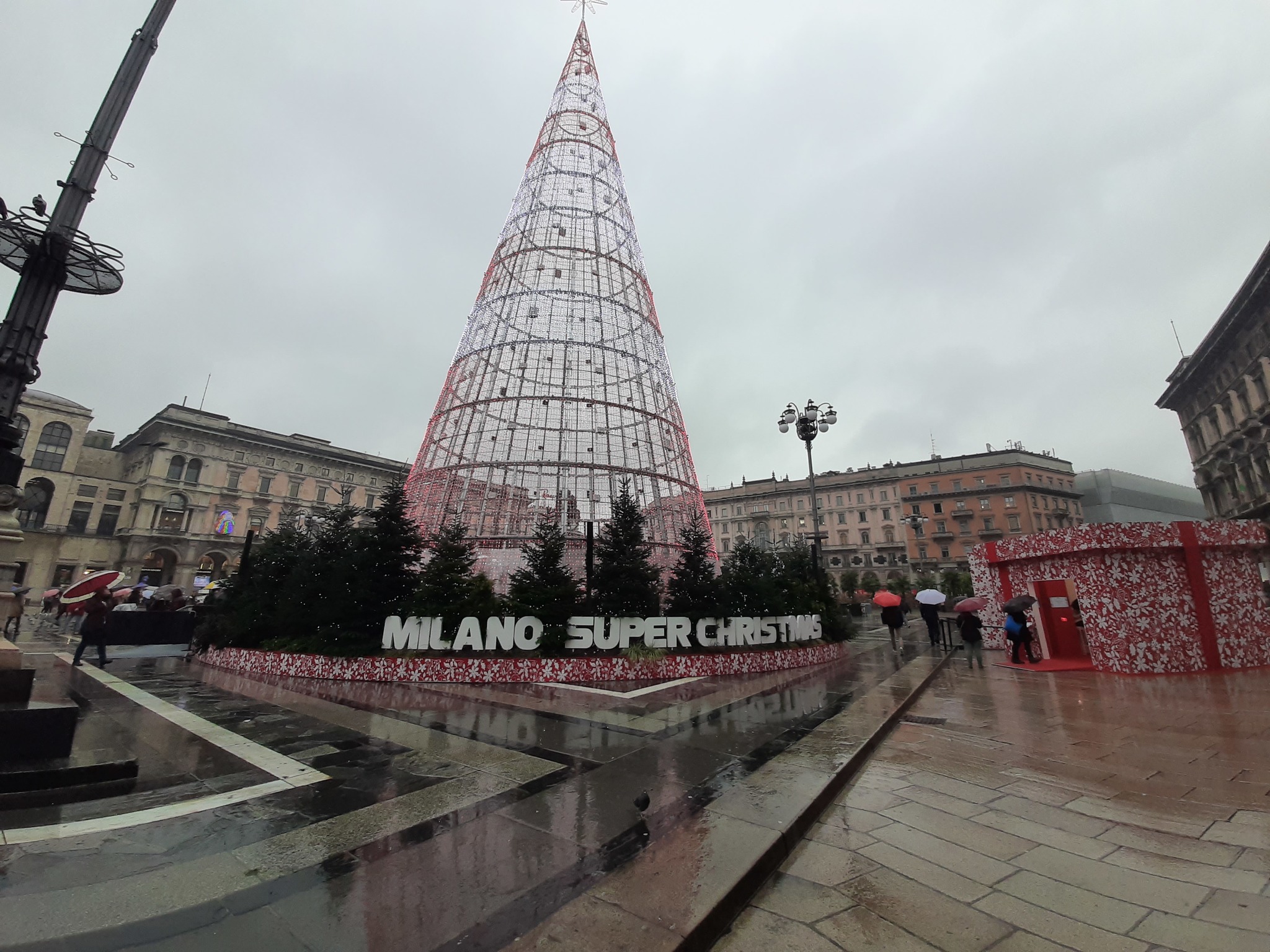 Modest Christmas trees in Europe - My, New Year, Christmas tree, Video, Longpost