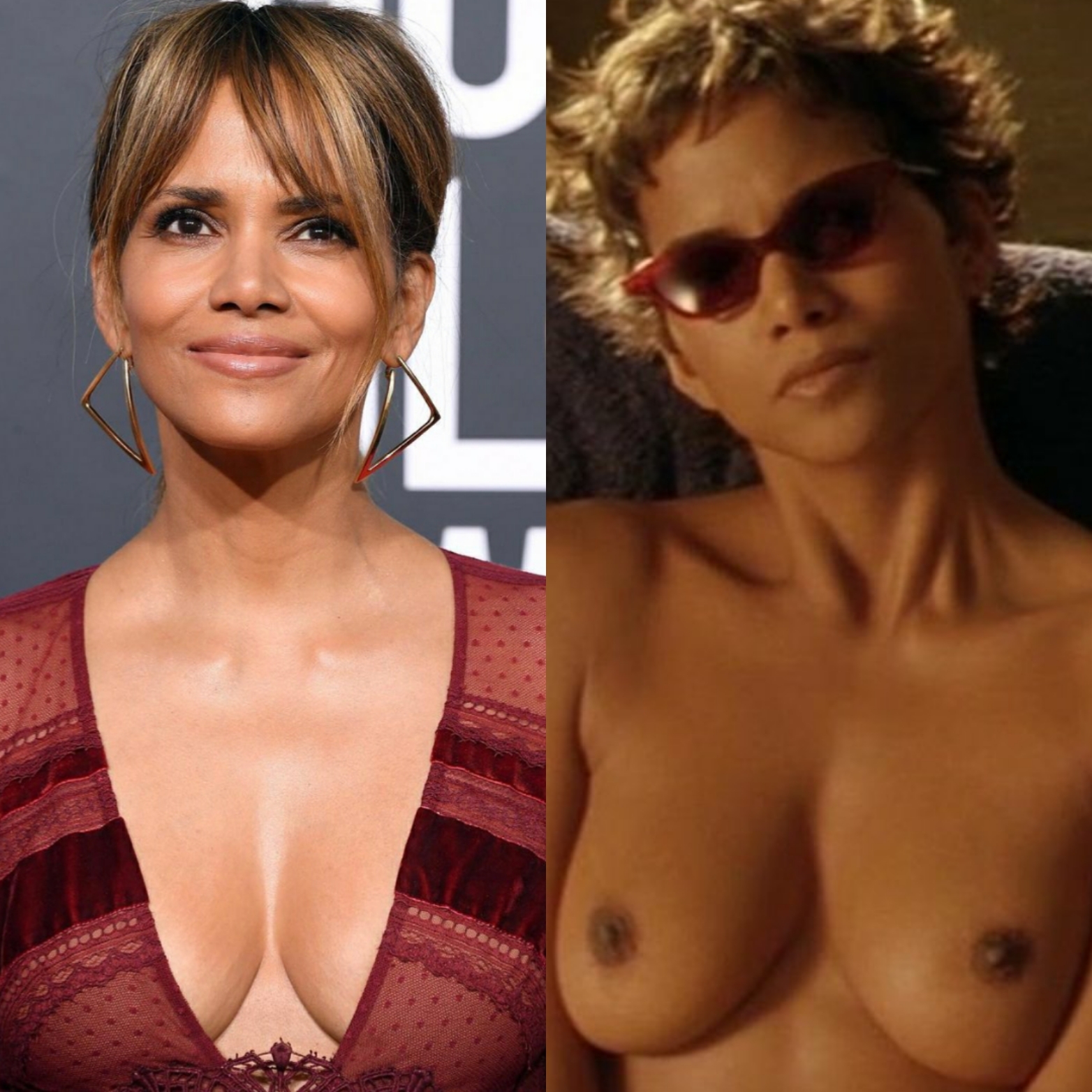 Halle berry boobjob