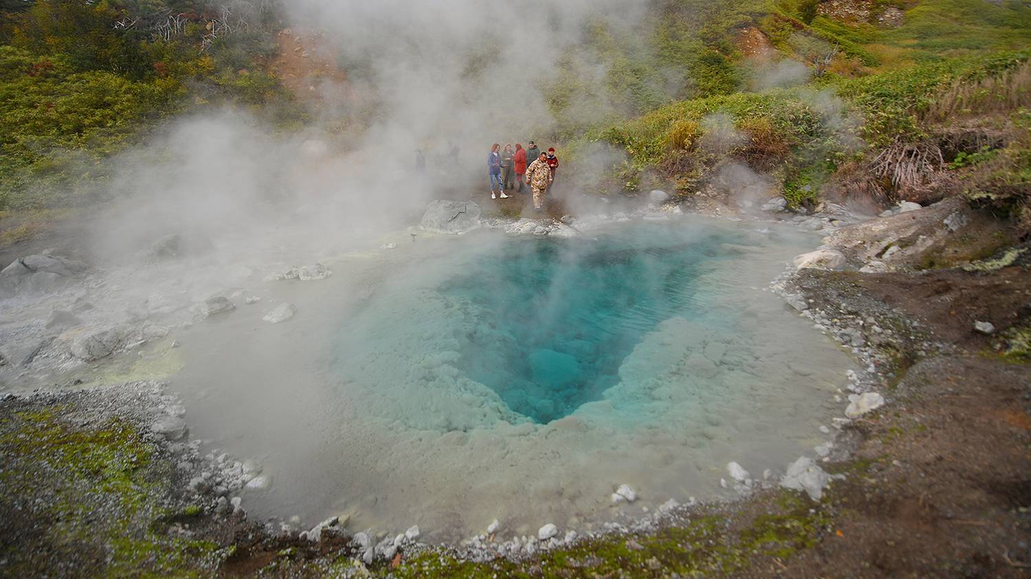 Boiling lakes, lava fields, water sources on the slopes of volcanoes - all this can be seen in the Far East - My, Дальний Восток, Nature, The mountains, Travel across Russia, Longpost, Baranskoye Volcano