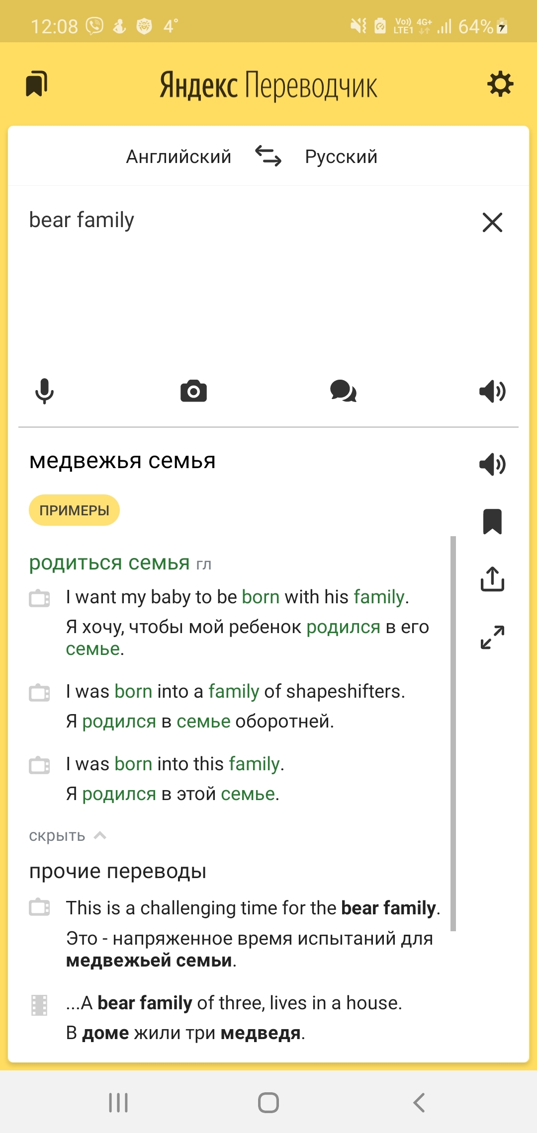 Мишки в лесу и чудеса перевода | Пикабу