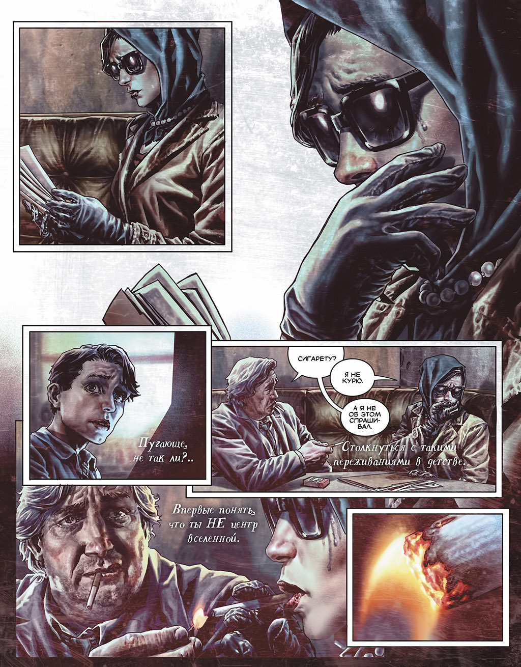 Continuation of the post “Batman Damned. Part 2 - Batman, Harley quinn, Comics, Mat, Demon, Deadman, John Constantine, Martha Wayne, Reply to post, Longpost, Bruce Wayne, Enchantress, Dc comics, Lee bermejo