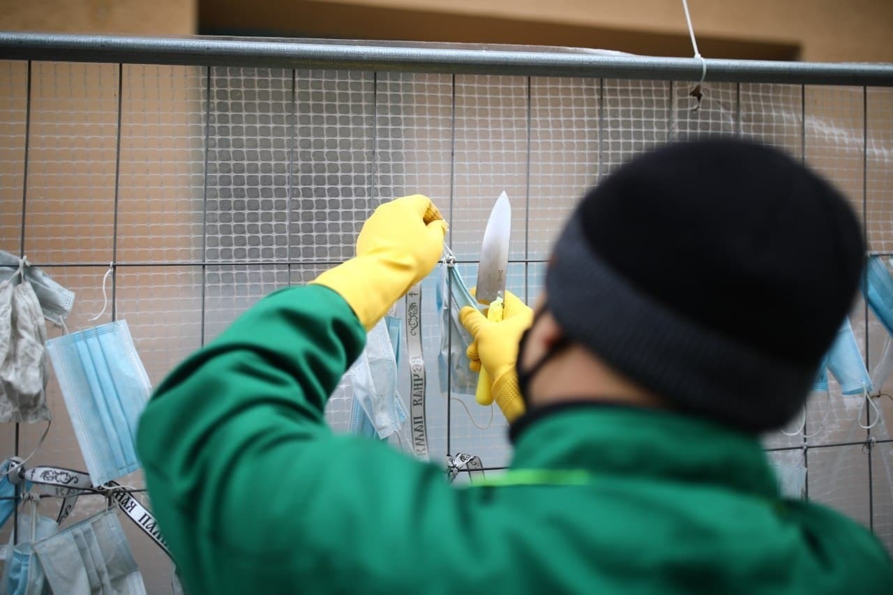 In St. Petersburg, a street memorial to doctors who died from coronavirus was dismantled - Coronavirus, The medicine, Memorial, Saint Petersburg, Media Zone, Longpost