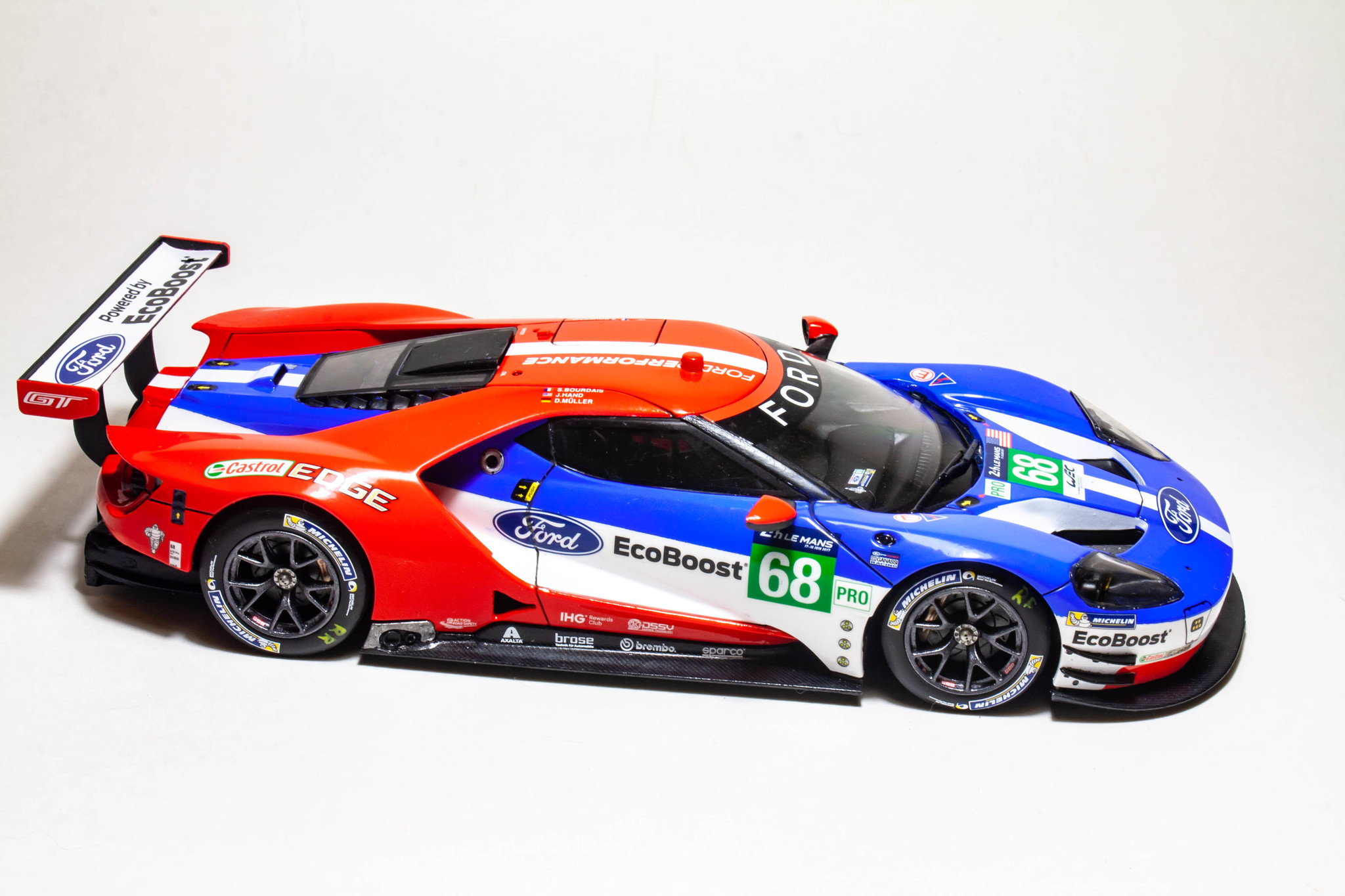 Ford GT Le Mans #68 in 1:24 scale by Revell - Scale model, Revell, 24 Hours of Le Mans, 1:24, Ford GT, Longpost