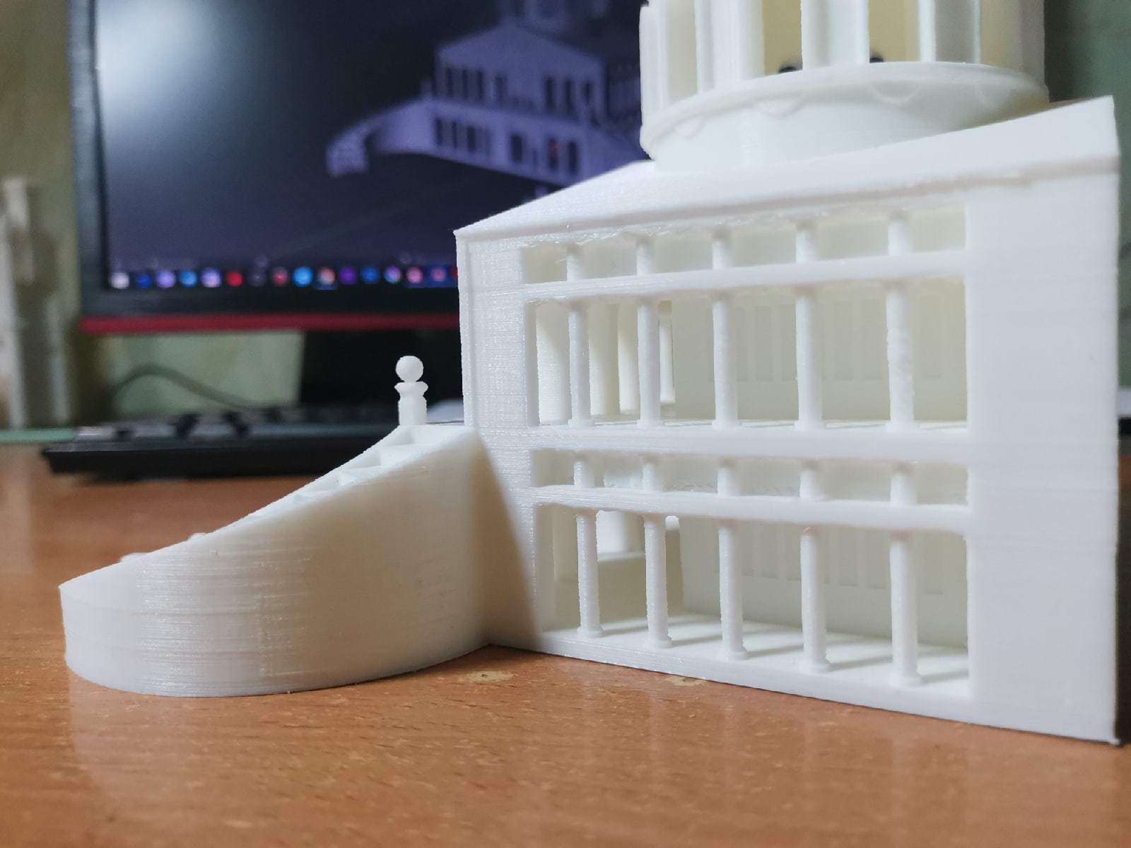 Герои 3. Город Башня. Капитолий (3D print) - Моё, HOMM III, Герои меча и магии, 3D моделирование, 3D, Anycubic, Длиннопост