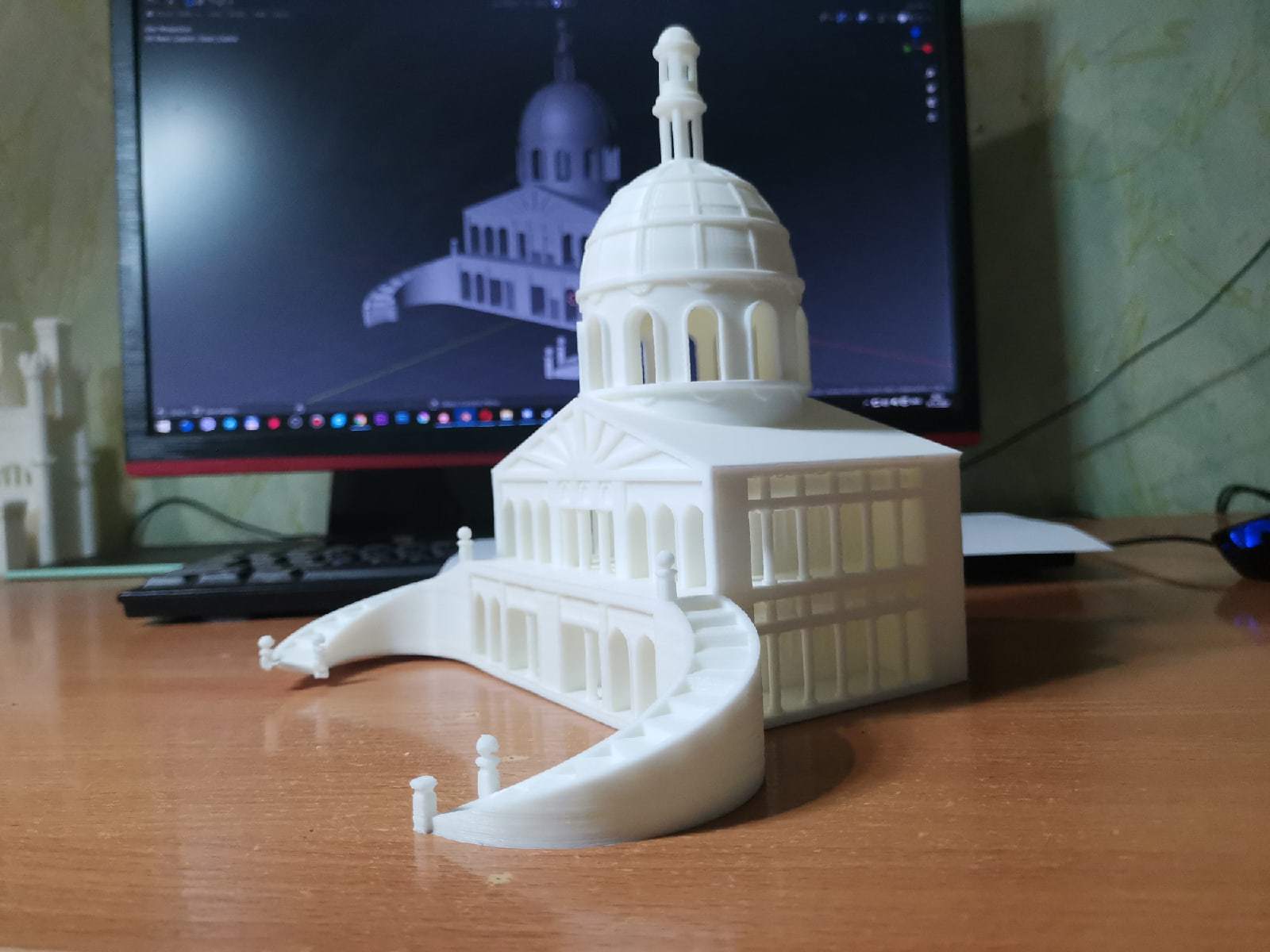 Герои 3. Город Башня. Капитолий (3D print) - Моё, HOMM III, Герои меча и магии, 3D моделирование, 3D, Anycubic, Длиннопост