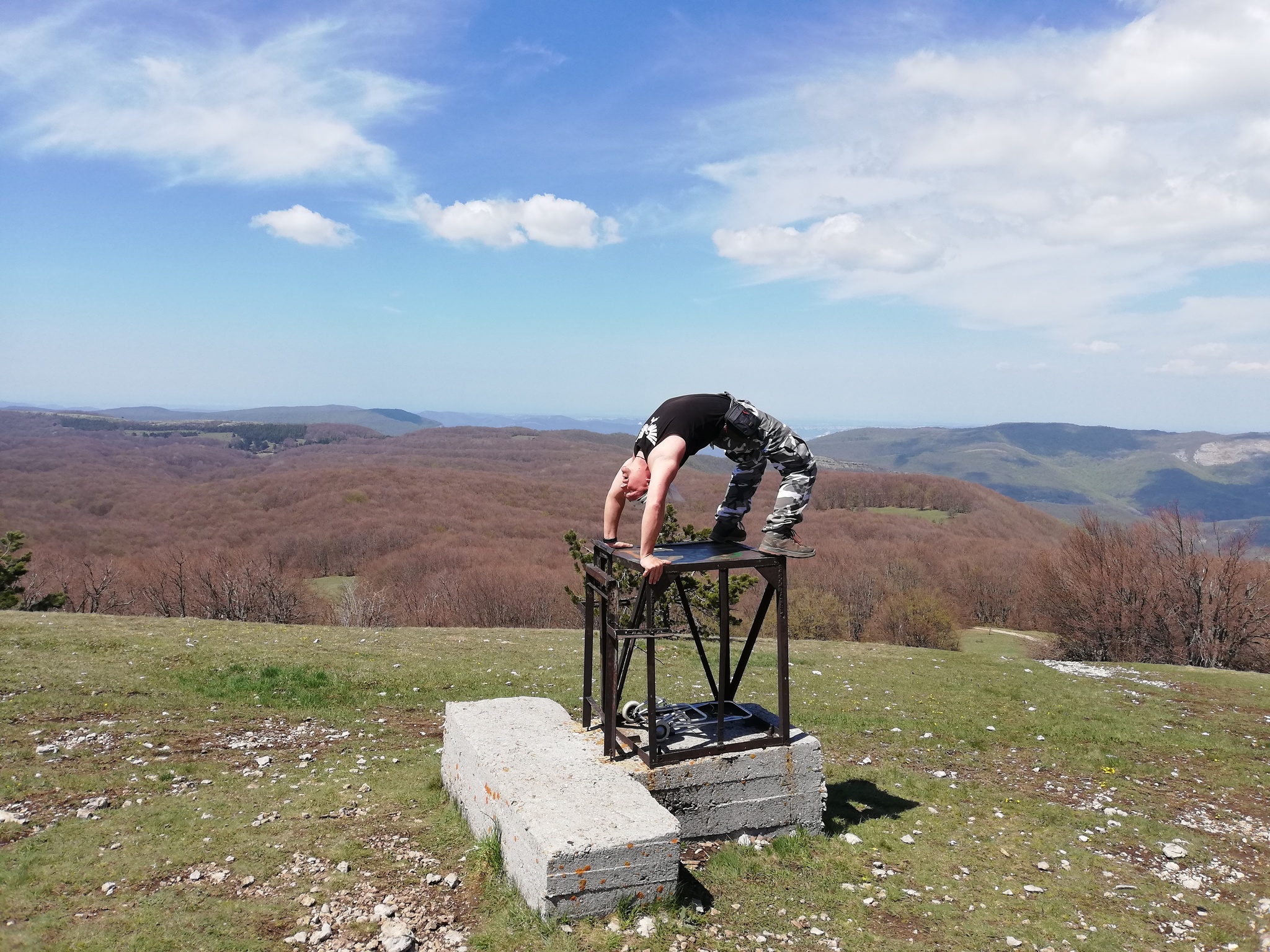 Crimea 2019. Day 10. Taraktash and a steep path - My, Crimea, Taraktash, Ai-Petri, Hike, The mountains, Sea, Mat, Longpost