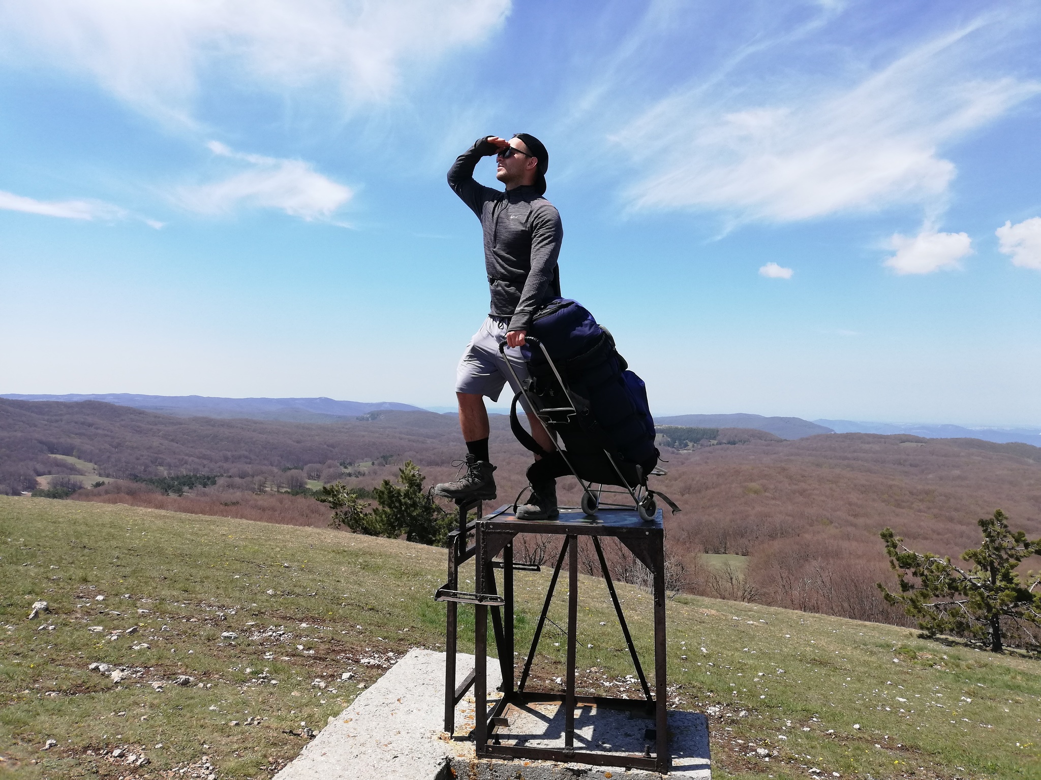 Crimea 2019. Day 10. Taraktash and a steep path - My, Crimea, Taraktash, Ai-Petri, Hike, The mountains, Sea, Mat, Longpost