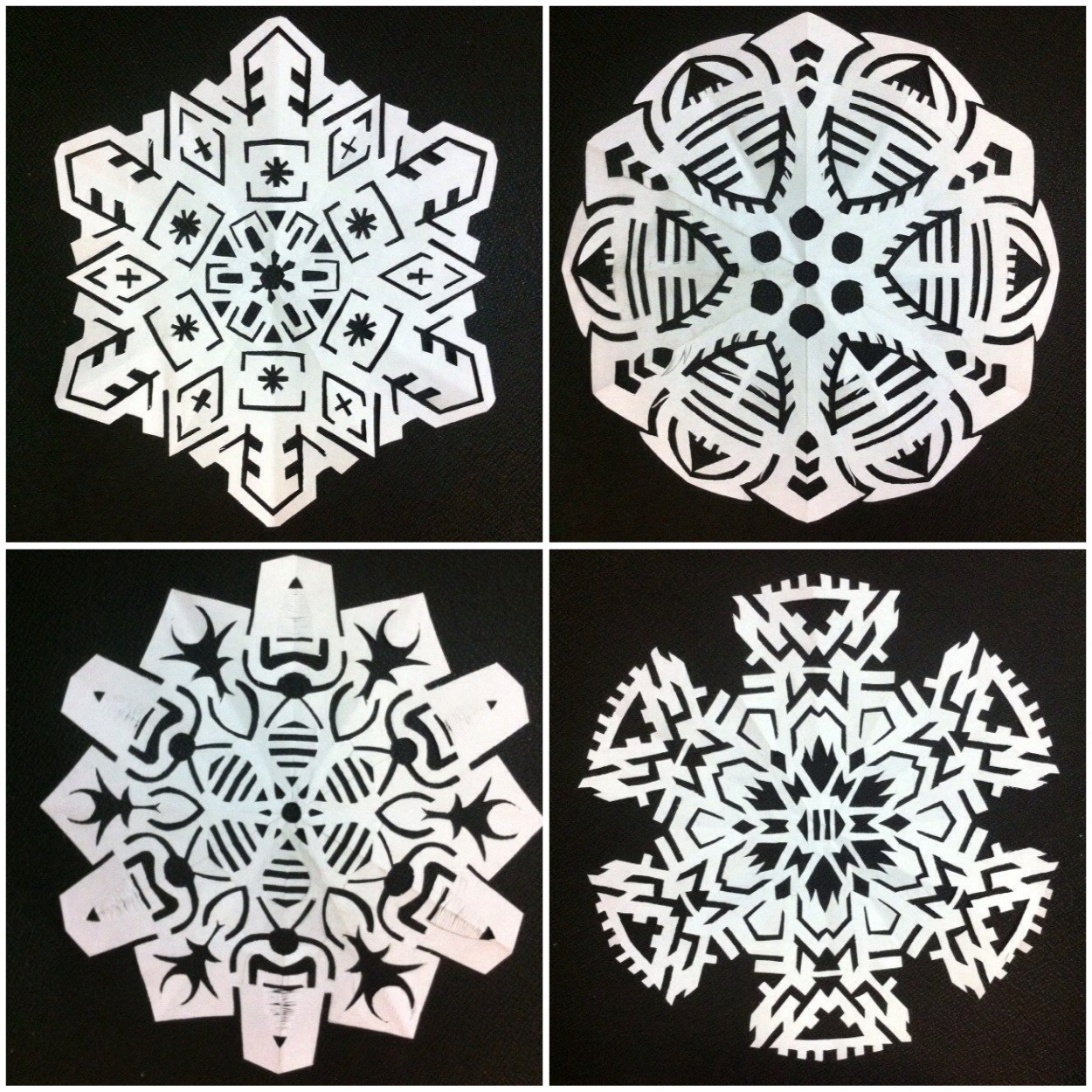 Snowflakes, part 2 - My, Snowflake, Paper, Needlework without process, Needlework, New Year, Crafts, Longpost