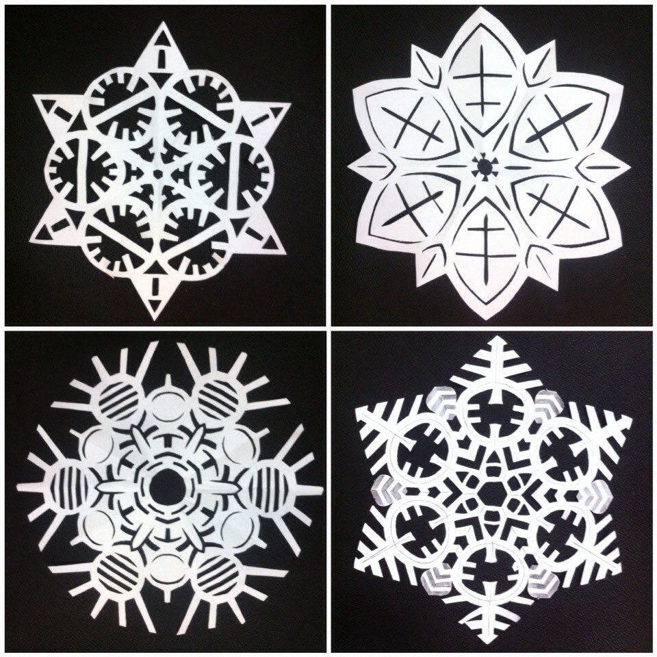 Snowflakes, part 2 - My, Snowflake, Paper, Needlework without process, Needlework, New Year, Crafts, Longpost