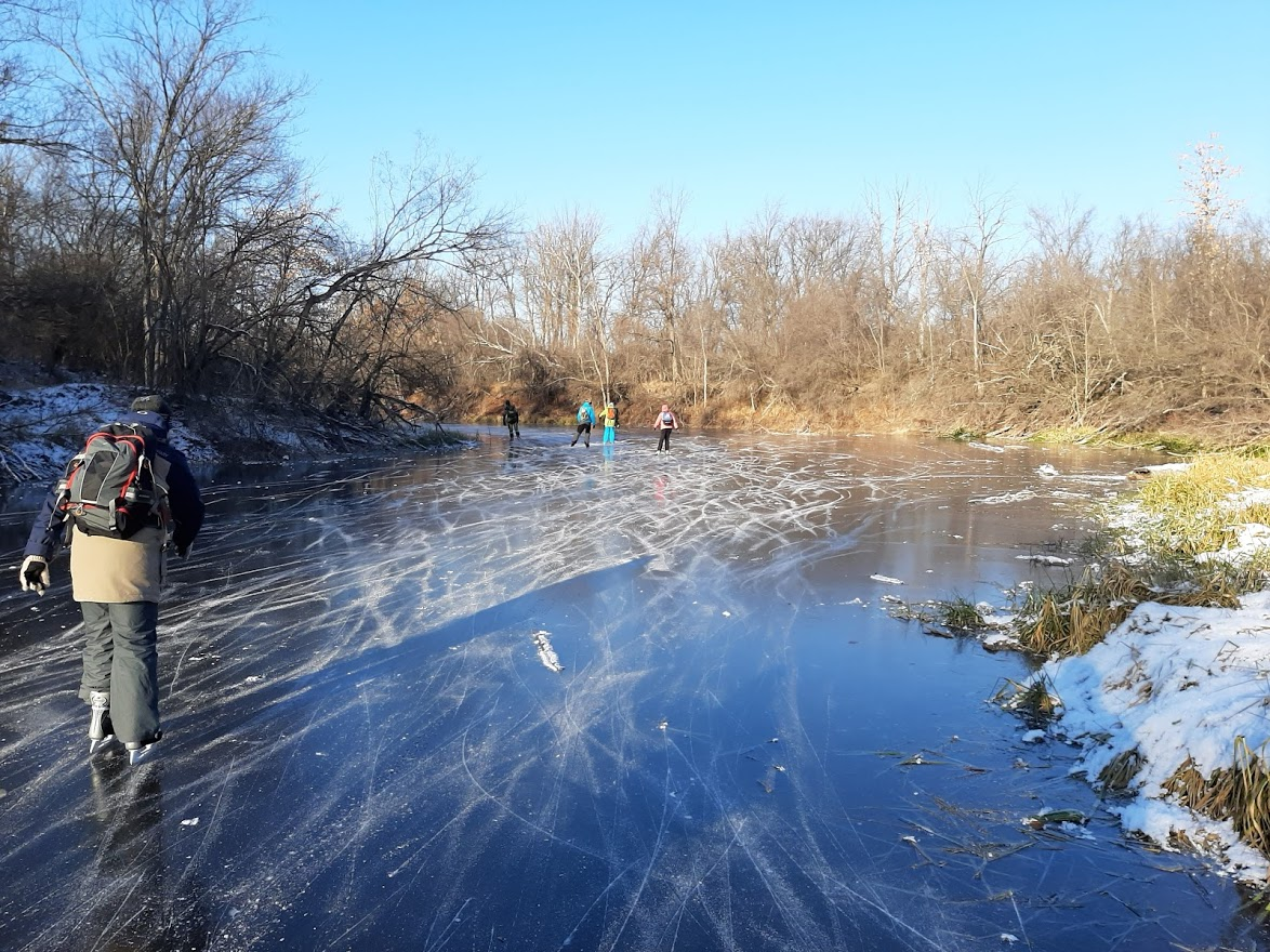 Along the channels on skates - My, Samara, Skates, Longpost