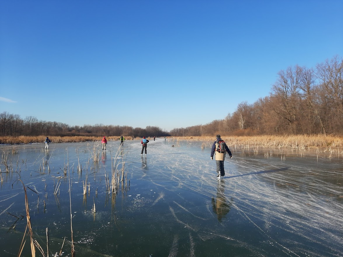 Along the channels on skates - My, Samara, Skates, Longpost