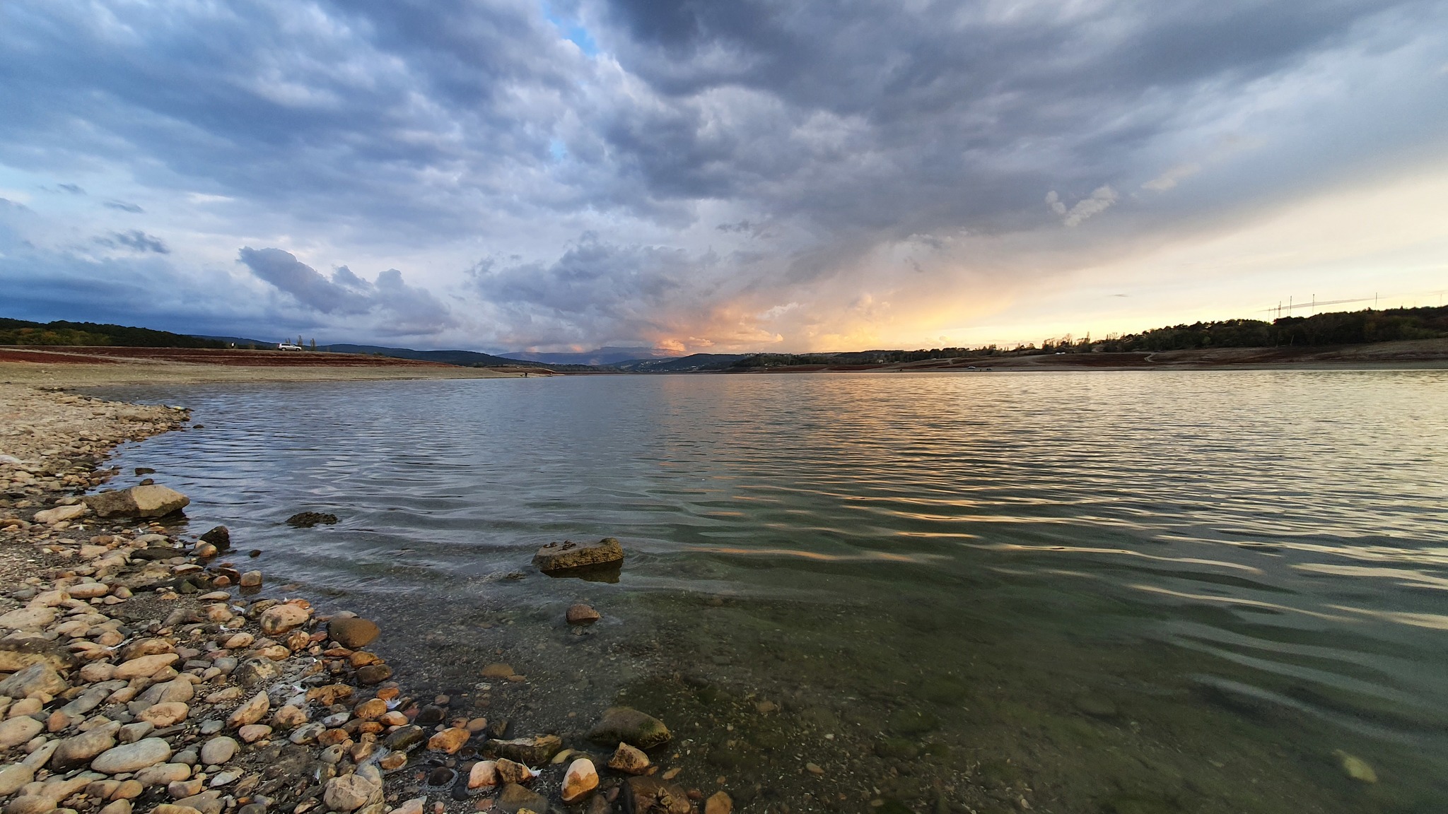 Симферопольское водохранилище - Моё, Симферополь, Водохранилище, Крым, Природа, Мелководье, Длиннопост