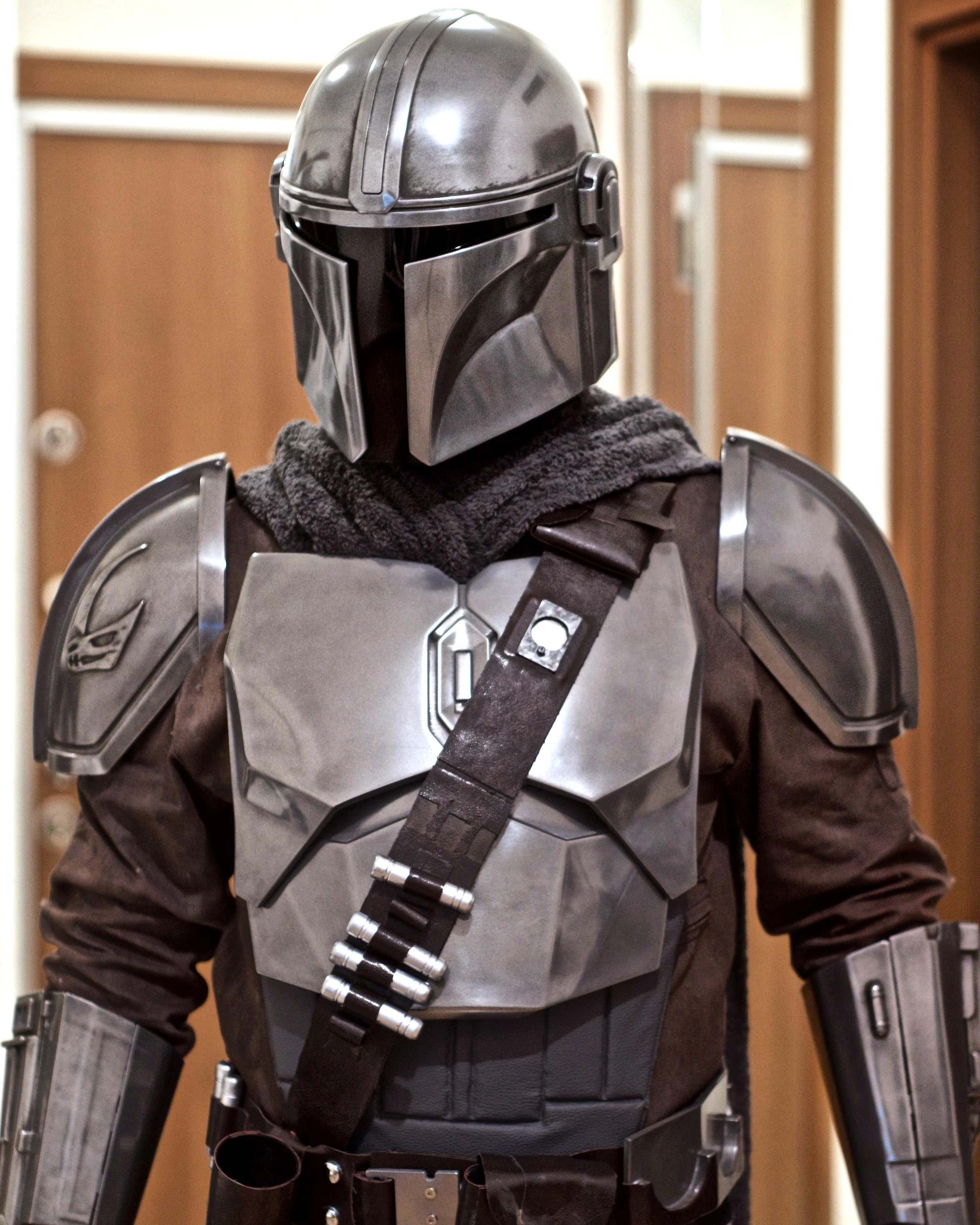 Cool cosplay from the series The Mandalorian - The photo, Costume, Cosplay, Star Wars, Mandalorian, Reddit, Longpost