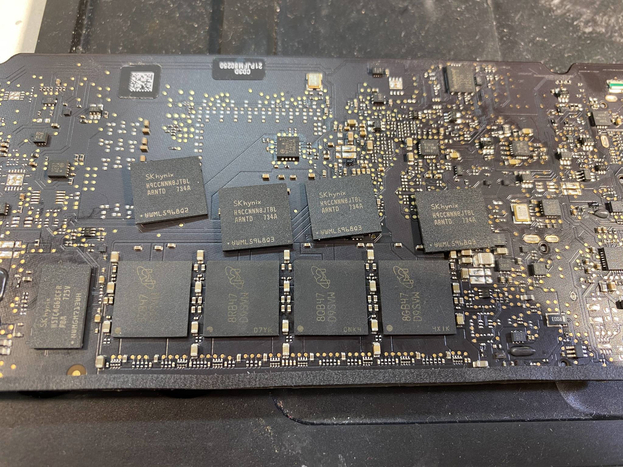 A powerful upgrade for the small MacBook Air 11 2015 - My, Bga, Soldering, Repair of equipment, Macbook, Upgrade, Longpost