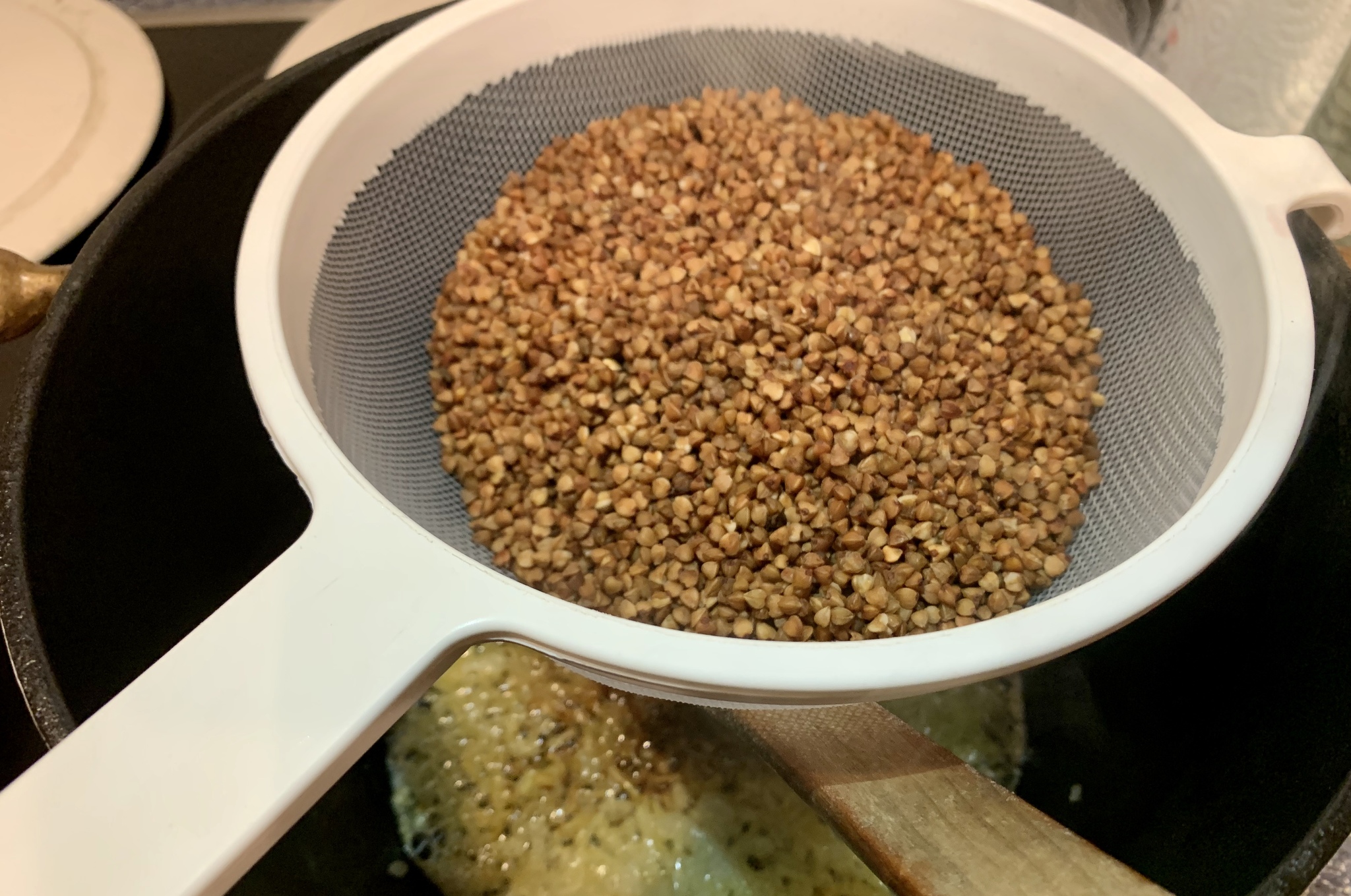 Buckwheat Risotto with beets and Shiitake mushrooms - My, Risotto, Buckwheat, Beet, Recipe, Cooking, Longpost