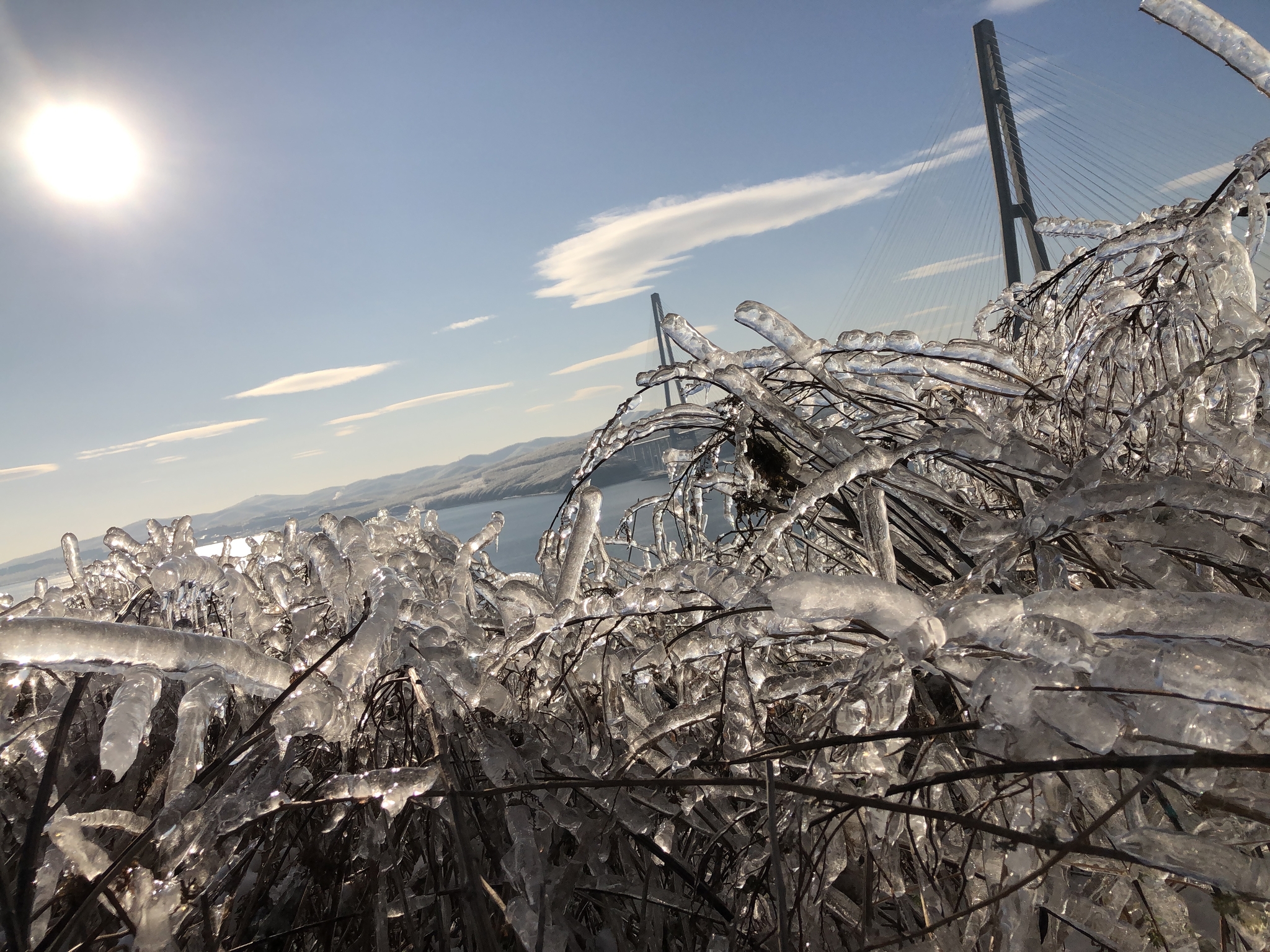 Vladivostok in the ice - My, Winter, Vladivostok, Longpost