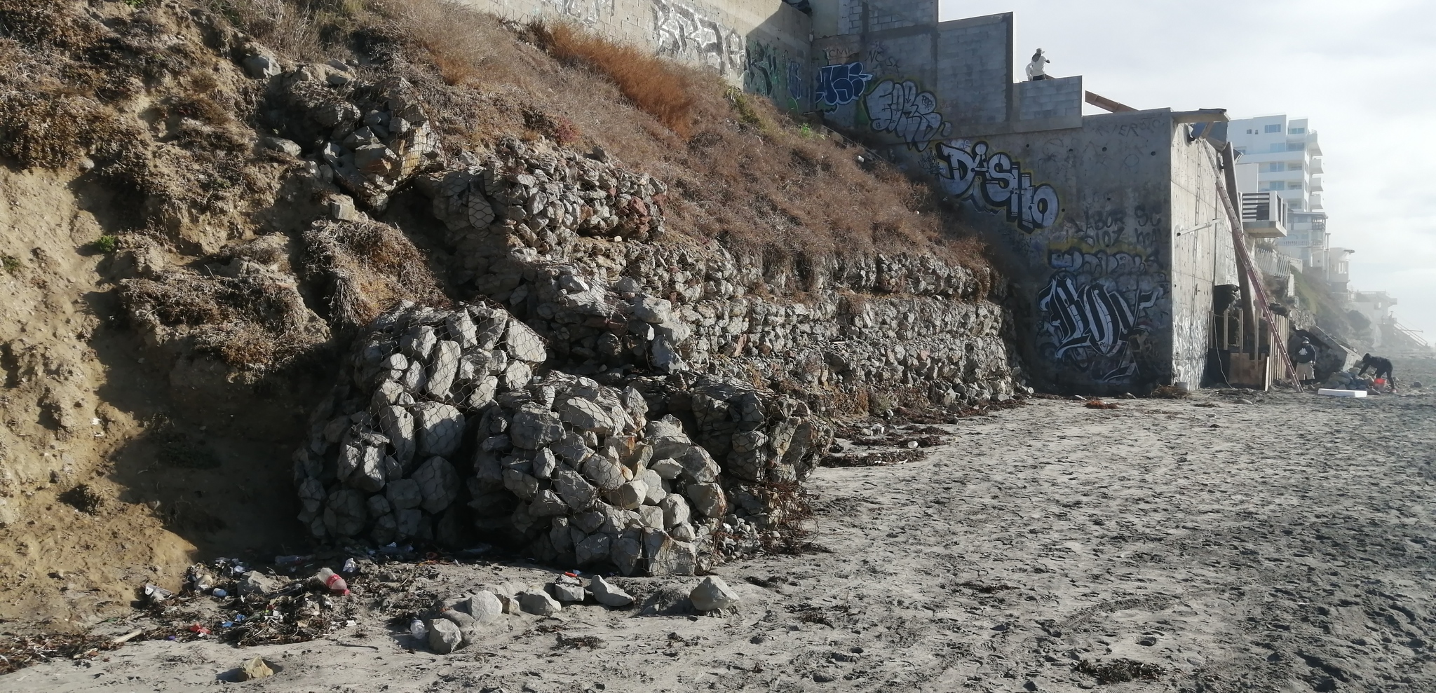 Luxury accommodation with ocean views. Tijuana style - My, Mexico, Tijuana, Luxury housing, Beach, Walk, Mobile photography, Longpost